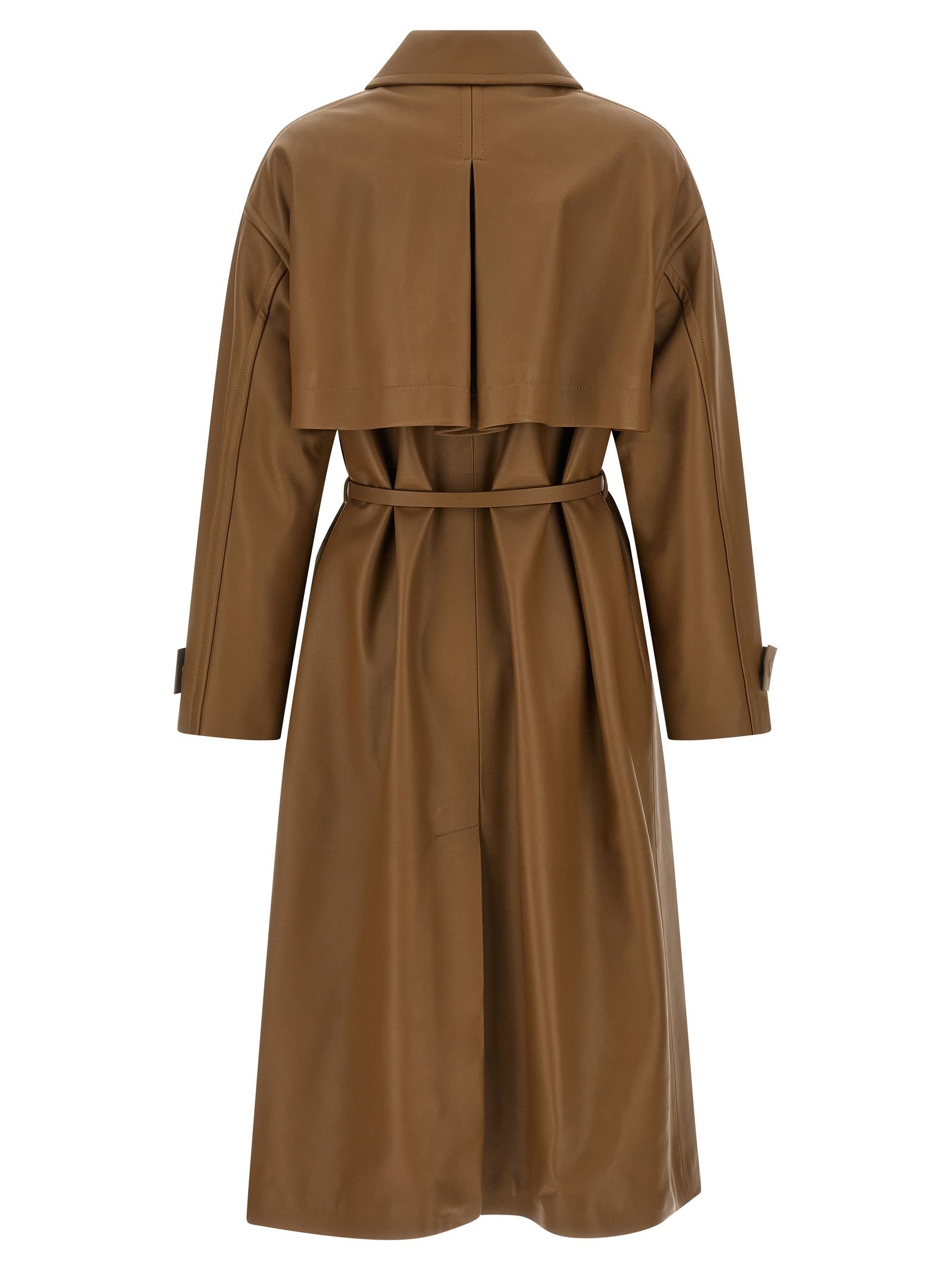 Lamb Leather Women's Coat - Fendi - Modalova