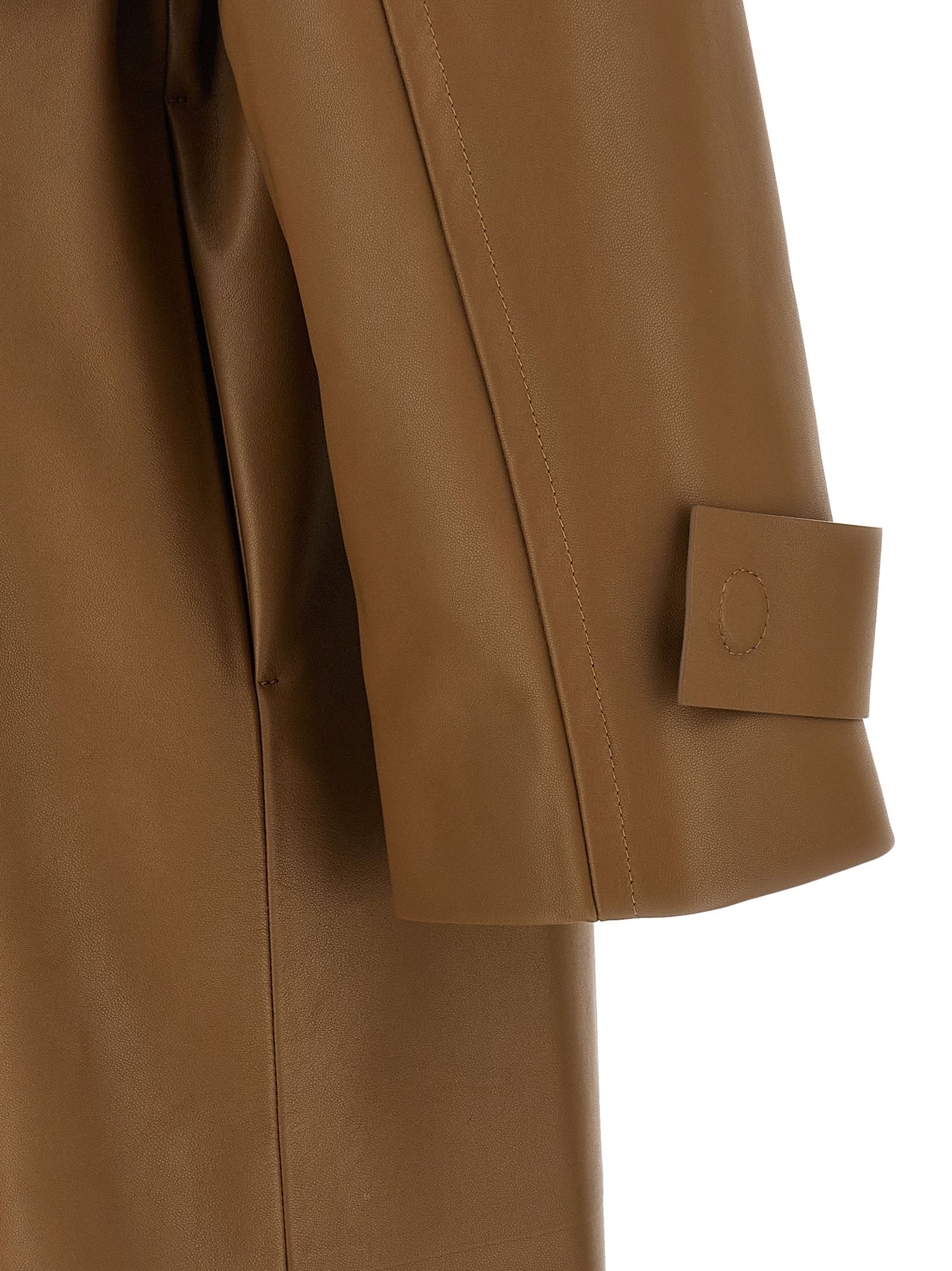 Lamb Leather Women's Coat - Fendi - Modalova