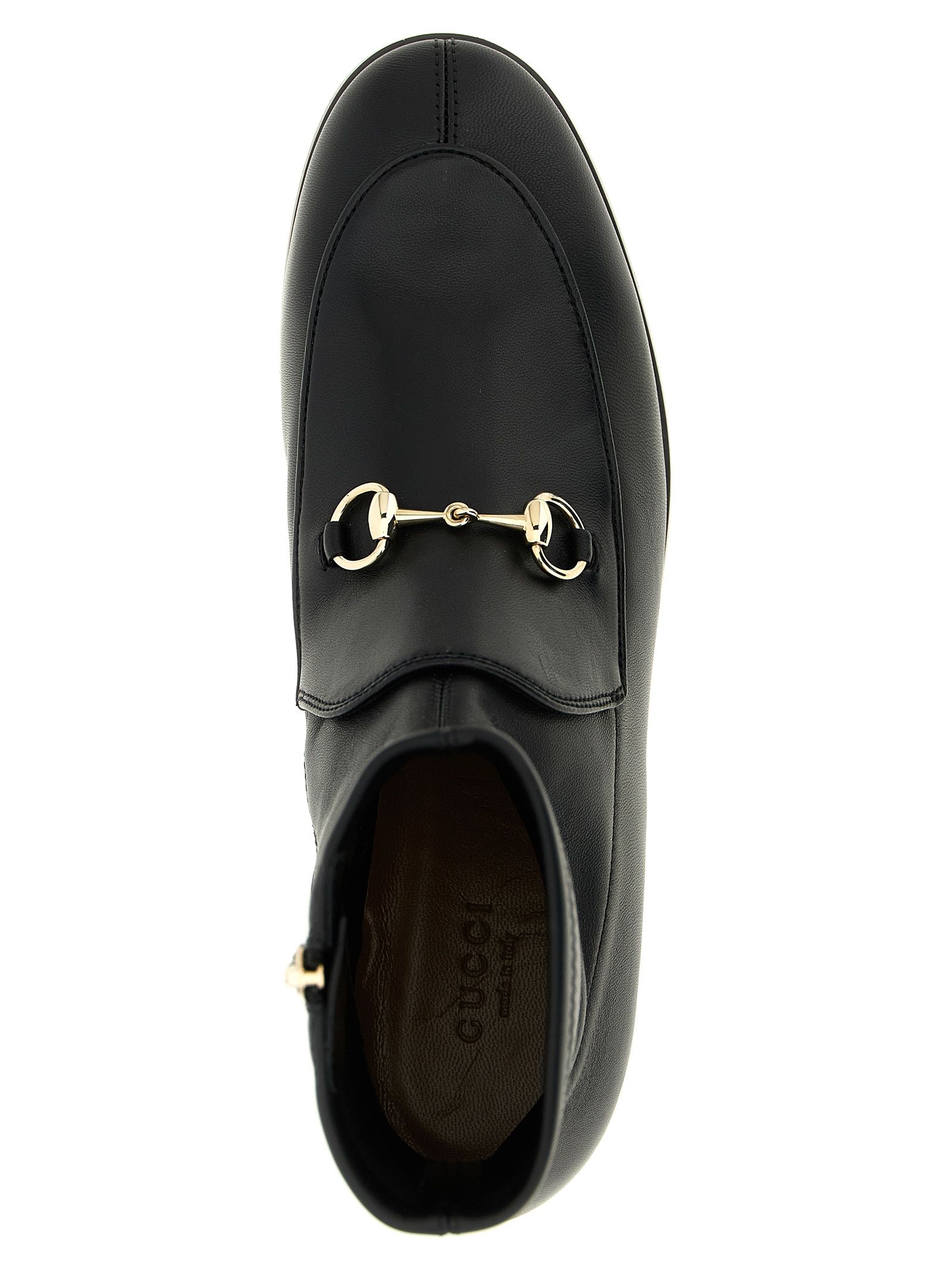 Lamb Leather Ankle Women's Boots - Gucci - Modalova