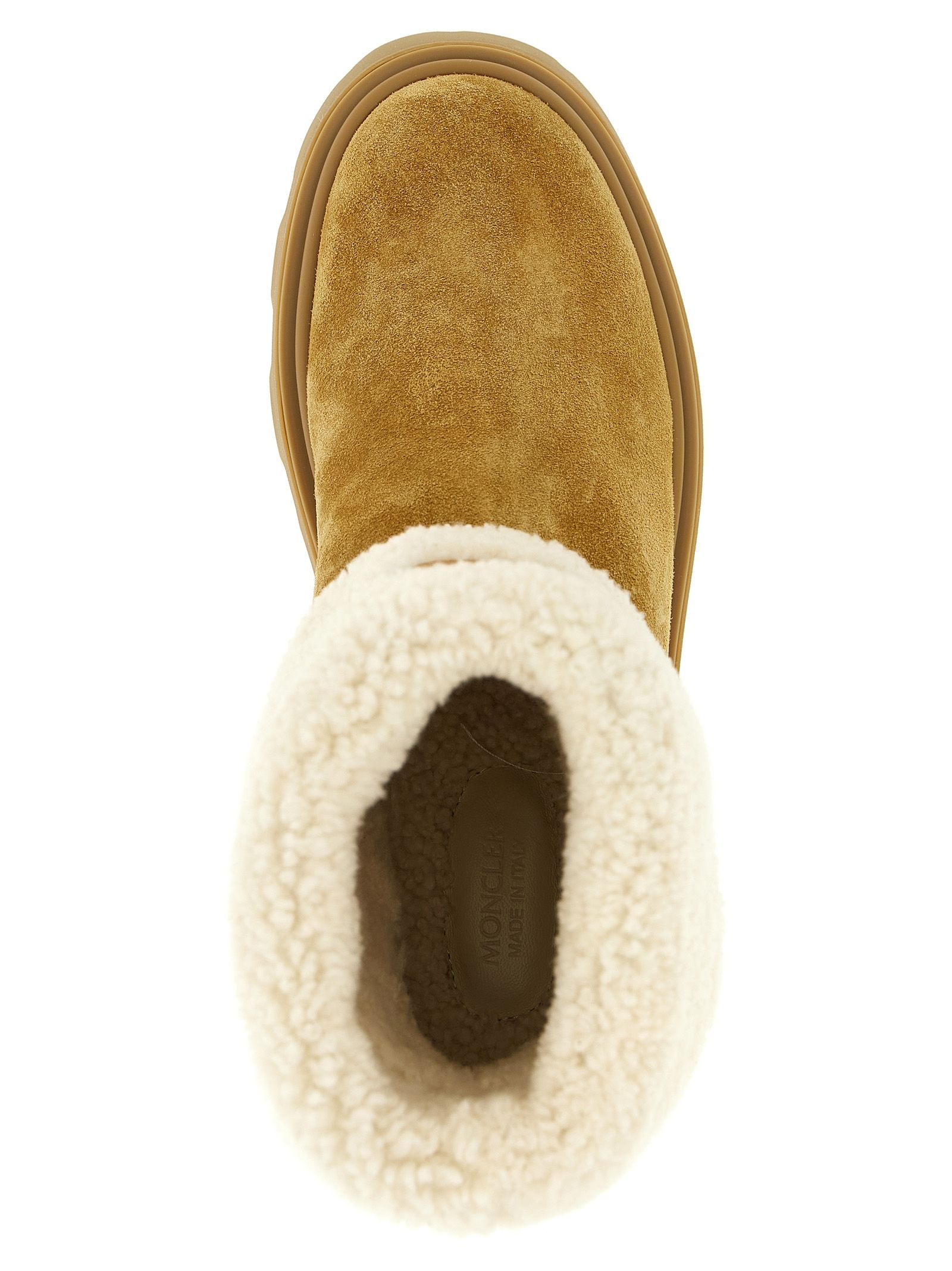 Calfskin Ankle Women's Boots - Moncler - Modalova