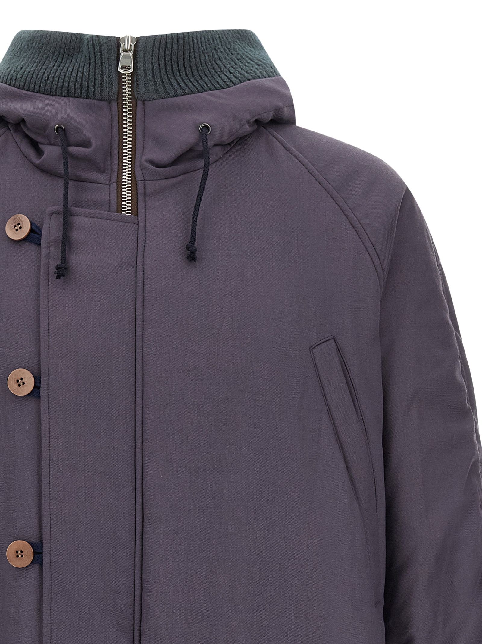 Virgin Wool Men's Parka - Magliano - Modalova