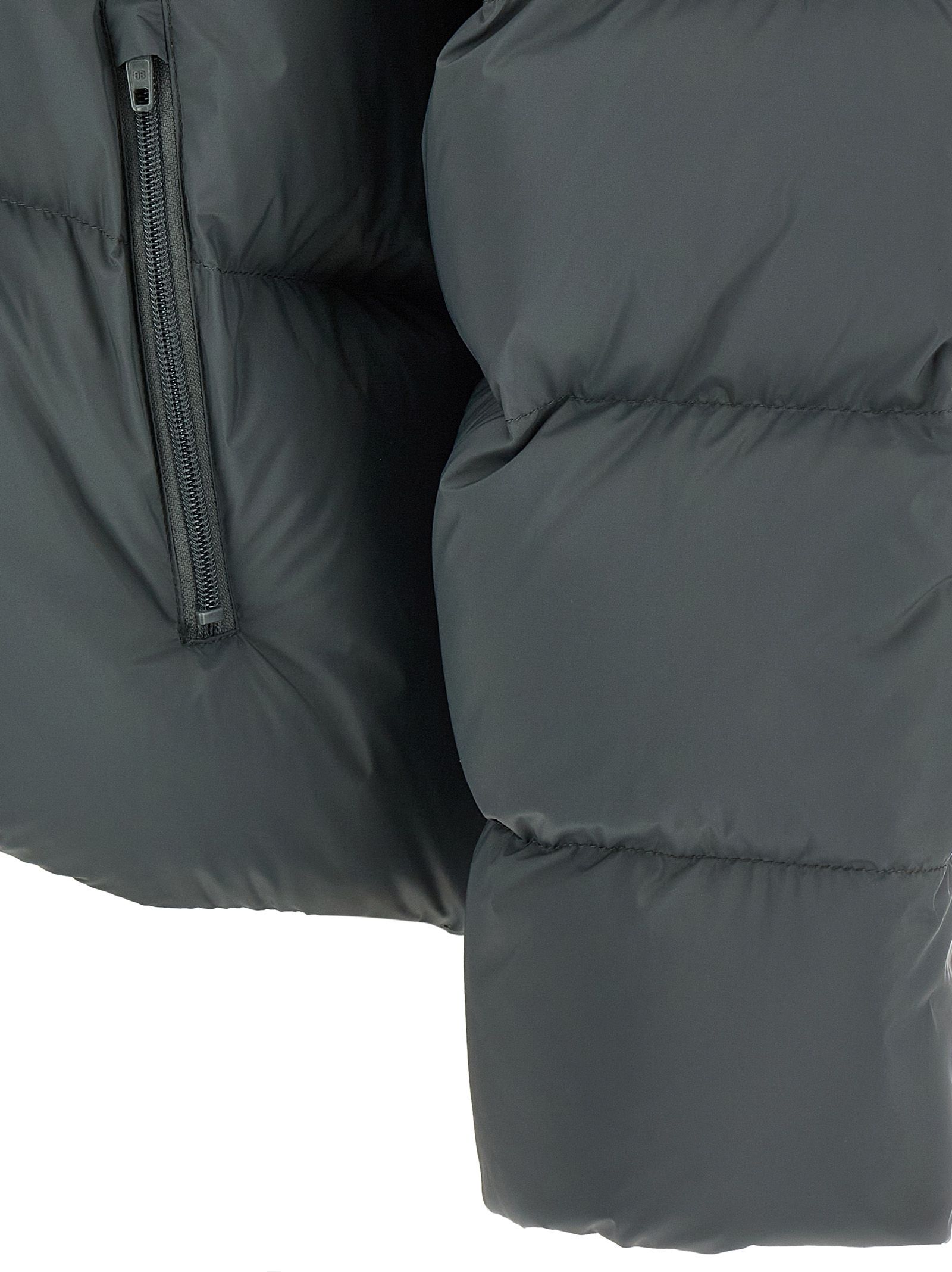 Polyamide Full-Length Men's Jacket - Balenciaga - Modalova
