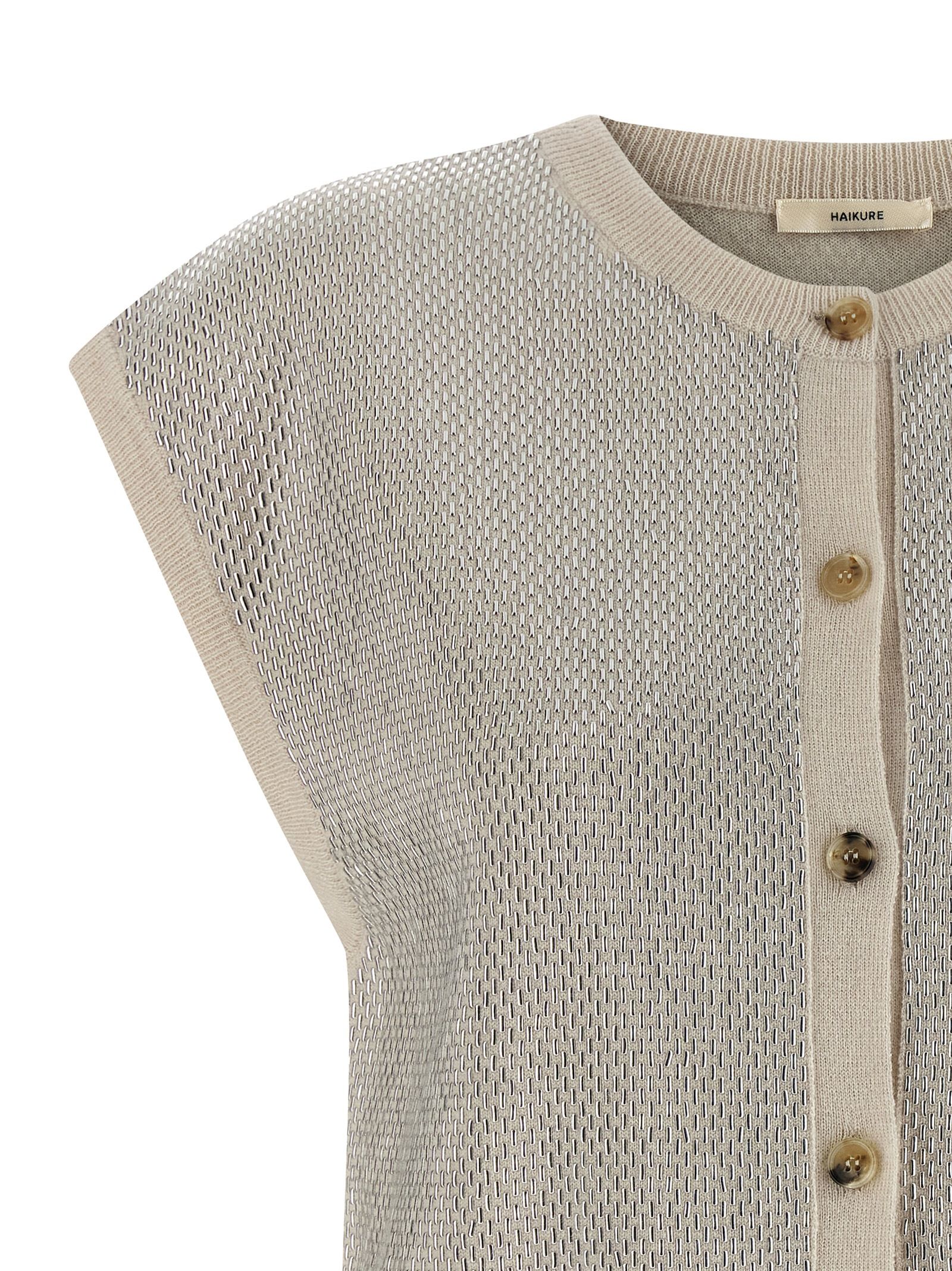 Virgin Wool Sleeveless Women's Jacket - Haikure - Modalova