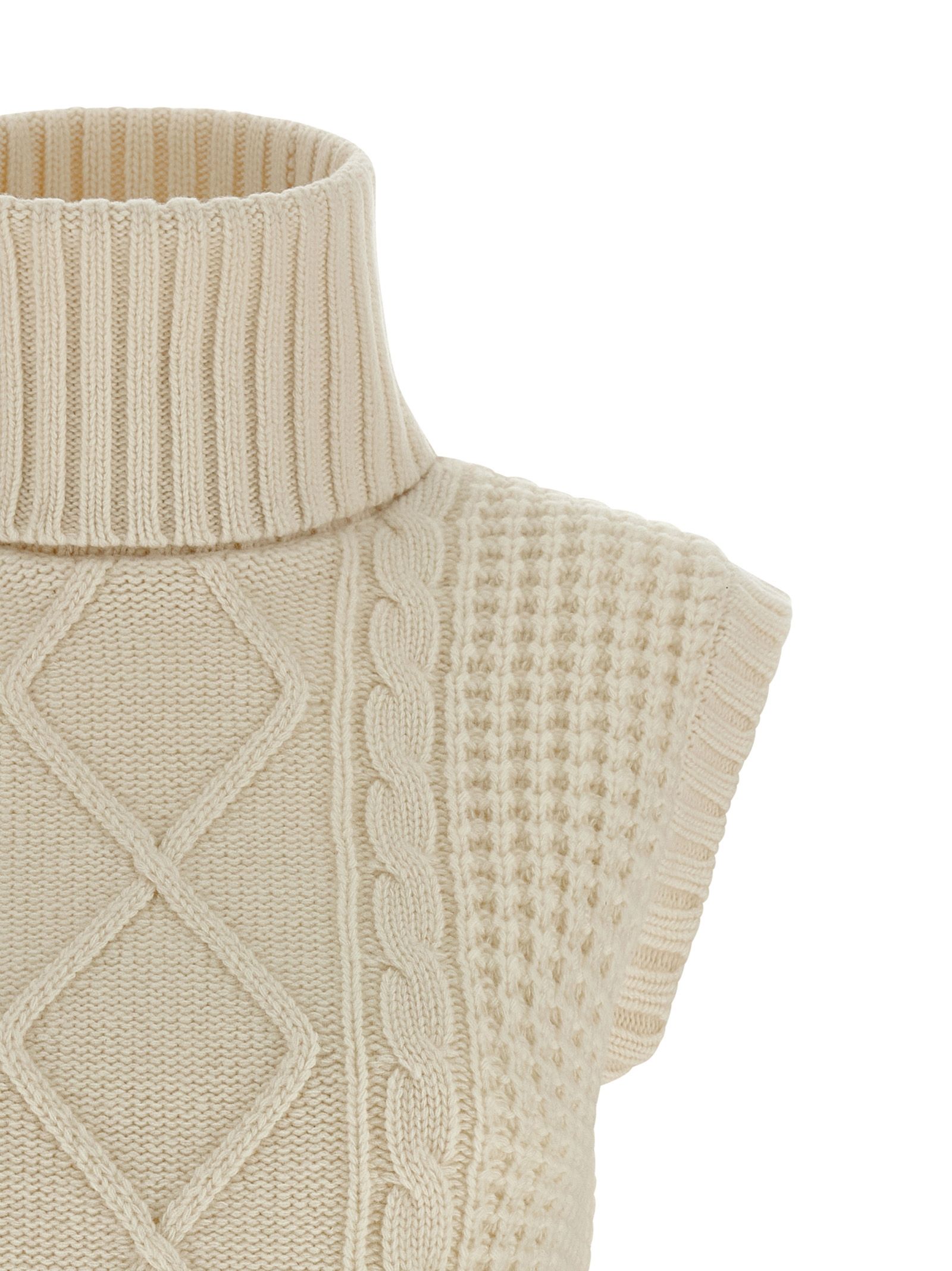 Merino Wool Sleeveless Women's Jacket - PERFECT MOMENT - Modalova