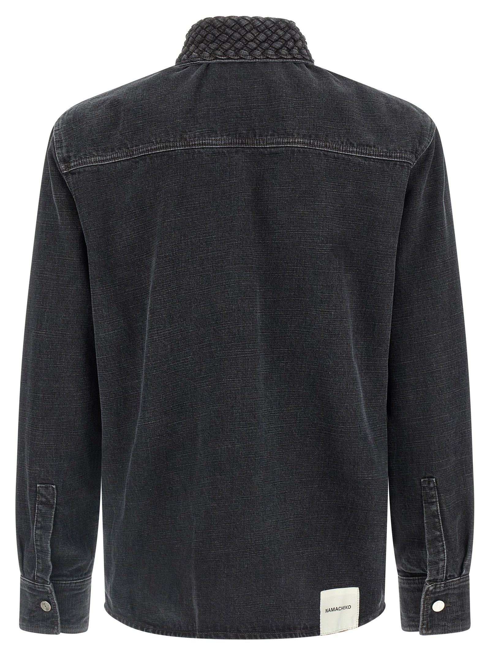 Namacheko Black Cotton Men's Blouse - Namacheko - Modalova