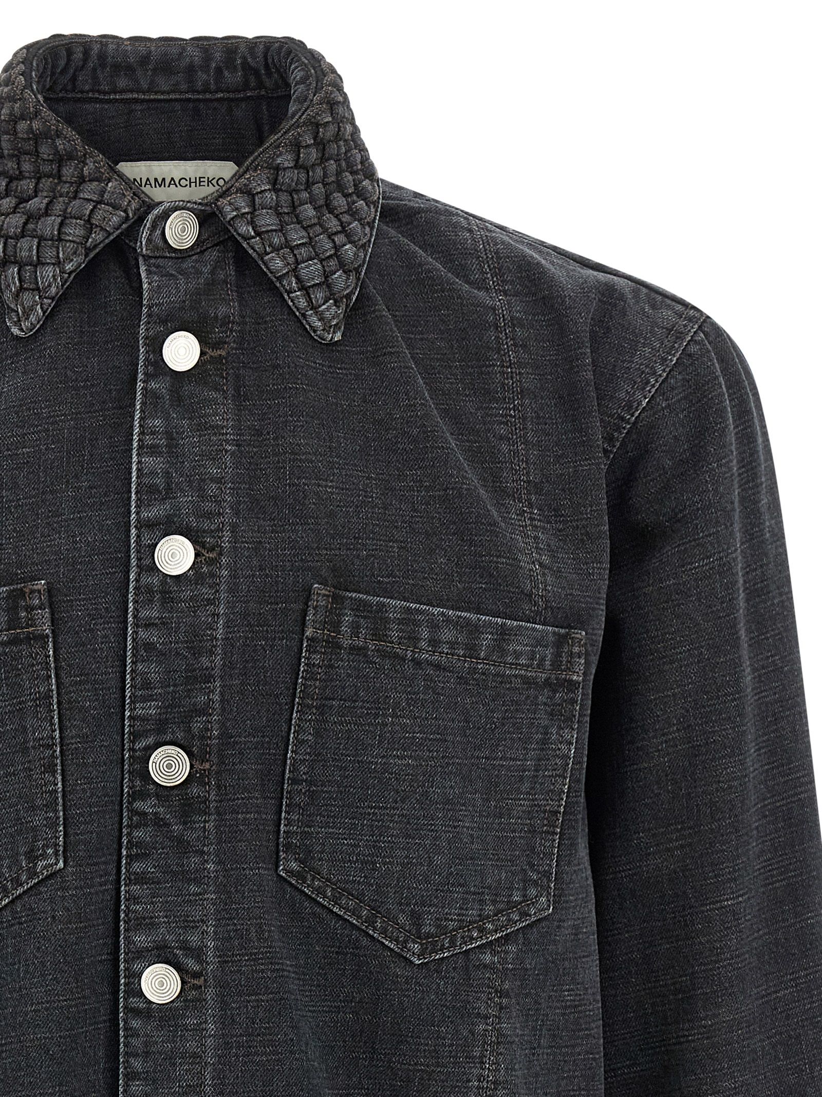 Namacheko Black Cotton Men's Blouse - Namacheko - Modalova