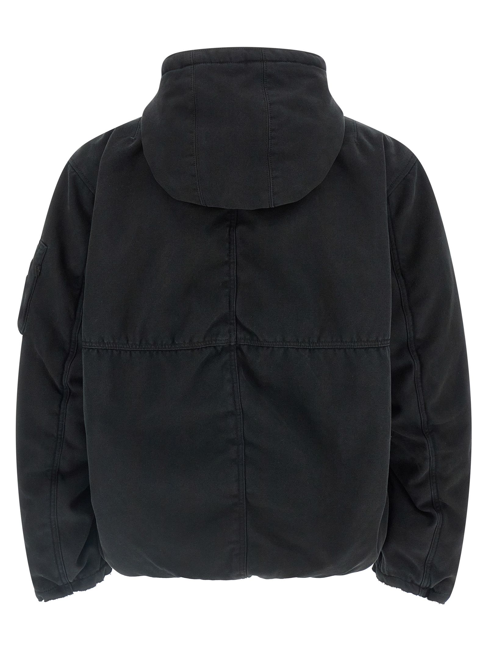 Cotton Men's Bomber - PURPLE - Modalova