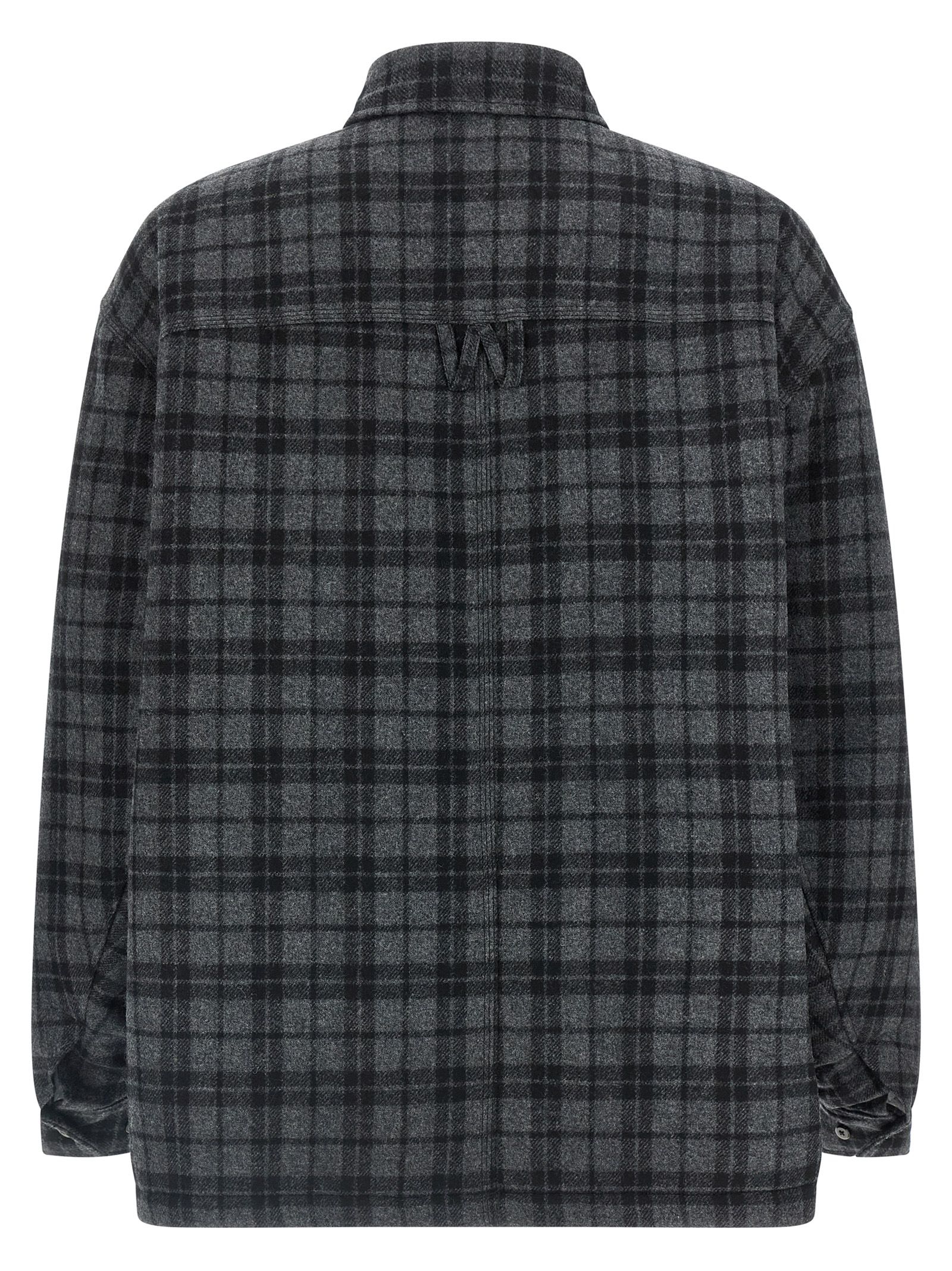 Wool Full-Length Men's Jacket - WILLY CHAVARRIA - Modalova