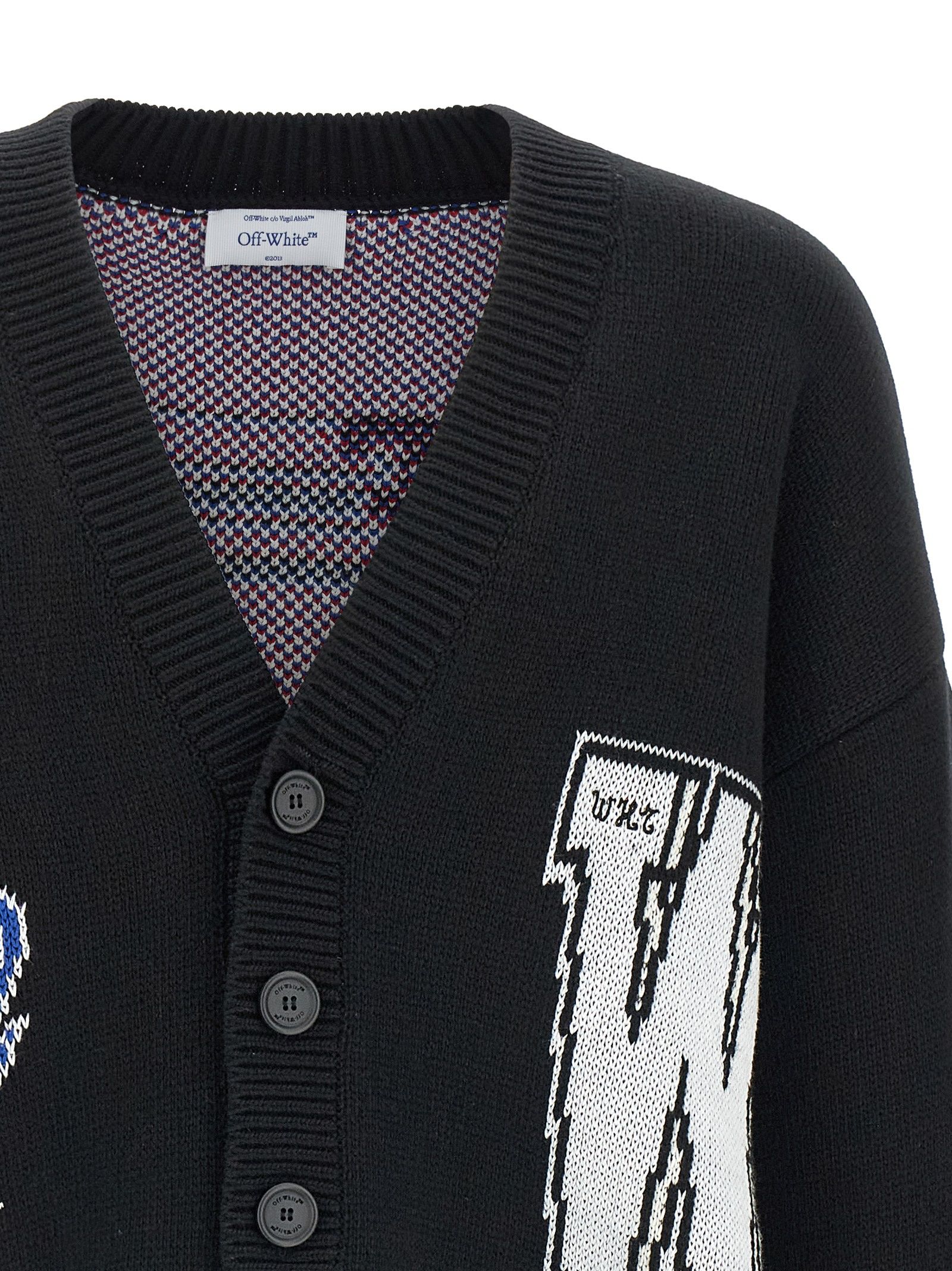 Cotton Men's Cardigan - Off-White - Modalova