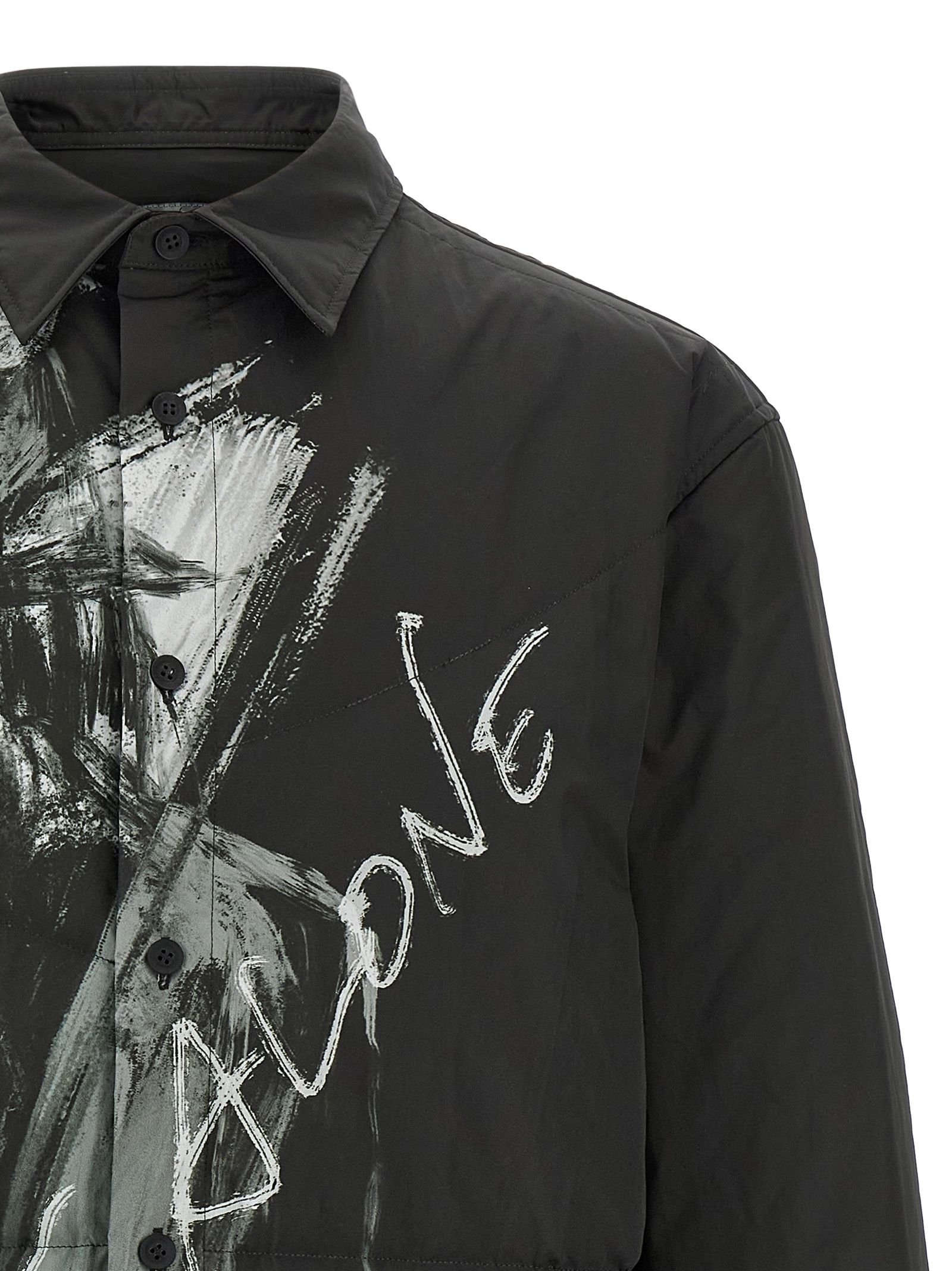Polyester Men's Blouse - Yohji Yamamoto - Modalova