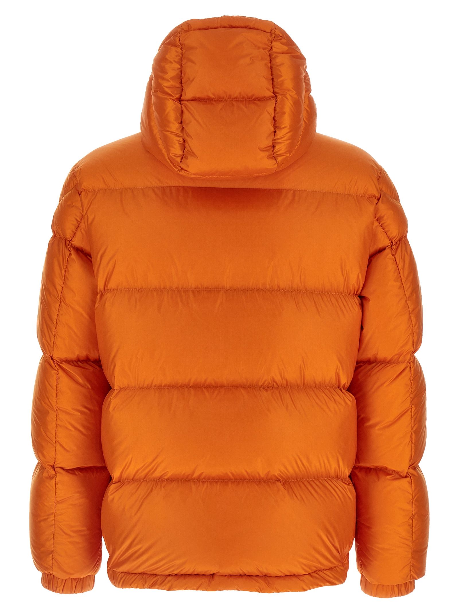 Polyamide Full-Length Men's Jacket - Moncler - Modalova