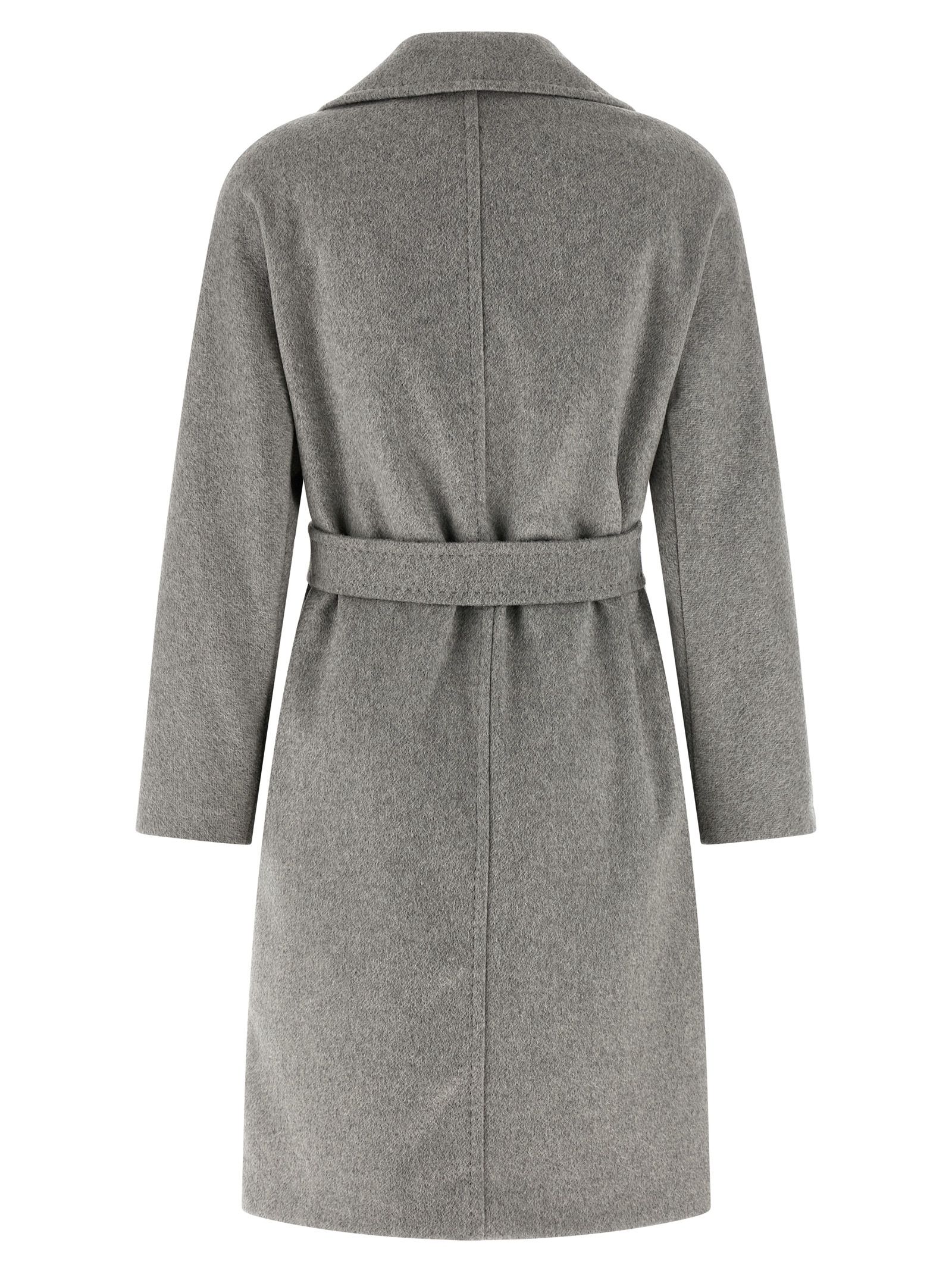 Max Mara Gray Cashmere Women's Coat - Max Mara - Modalova