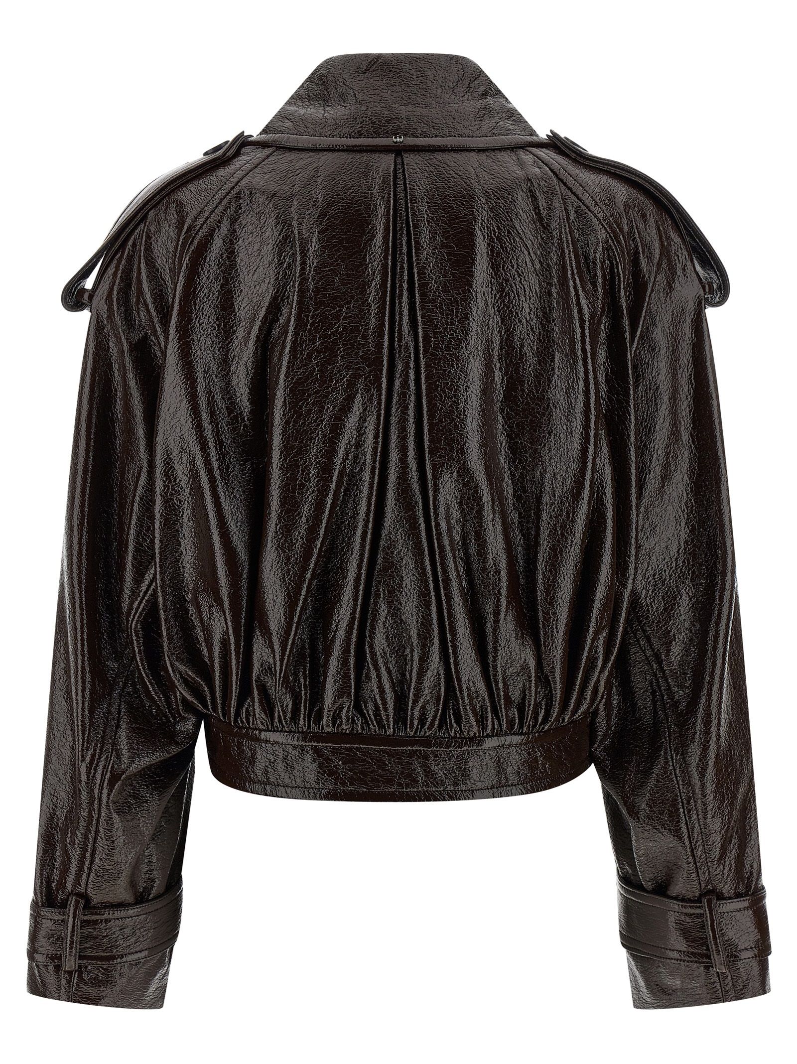 Sportmax Brown Cotton Women's Coat - Sportmax - Modalova