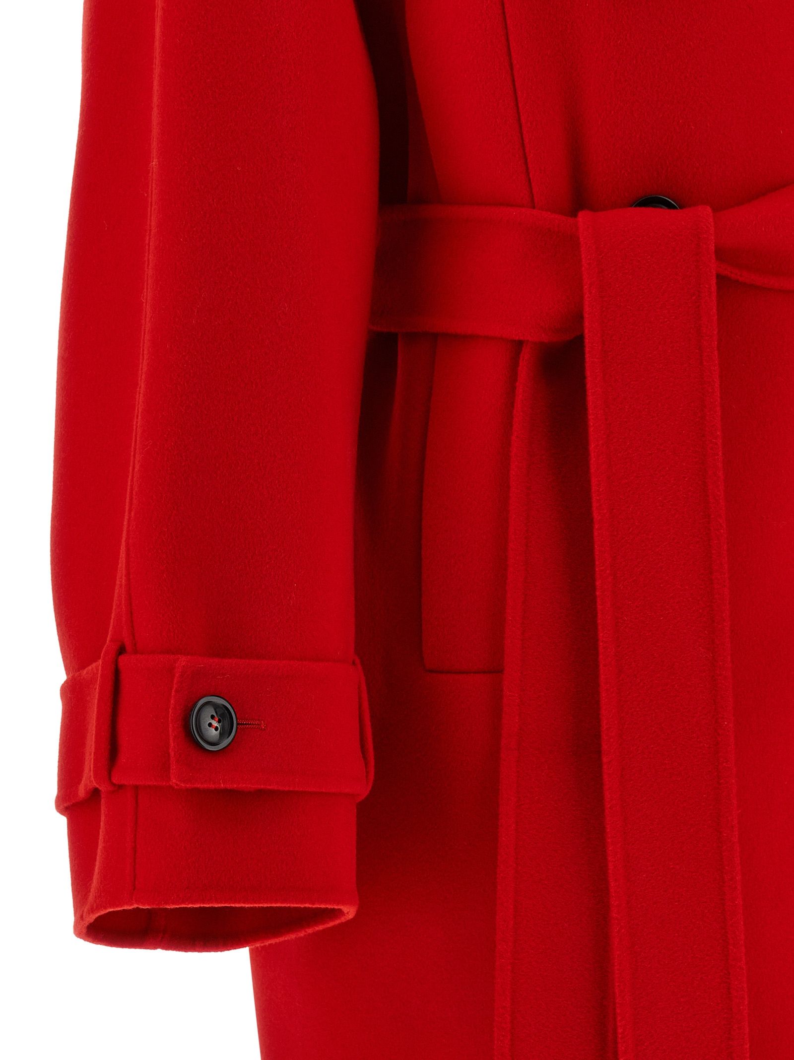 Virgin Wool Women's Coat - Sportmax - Modalova
