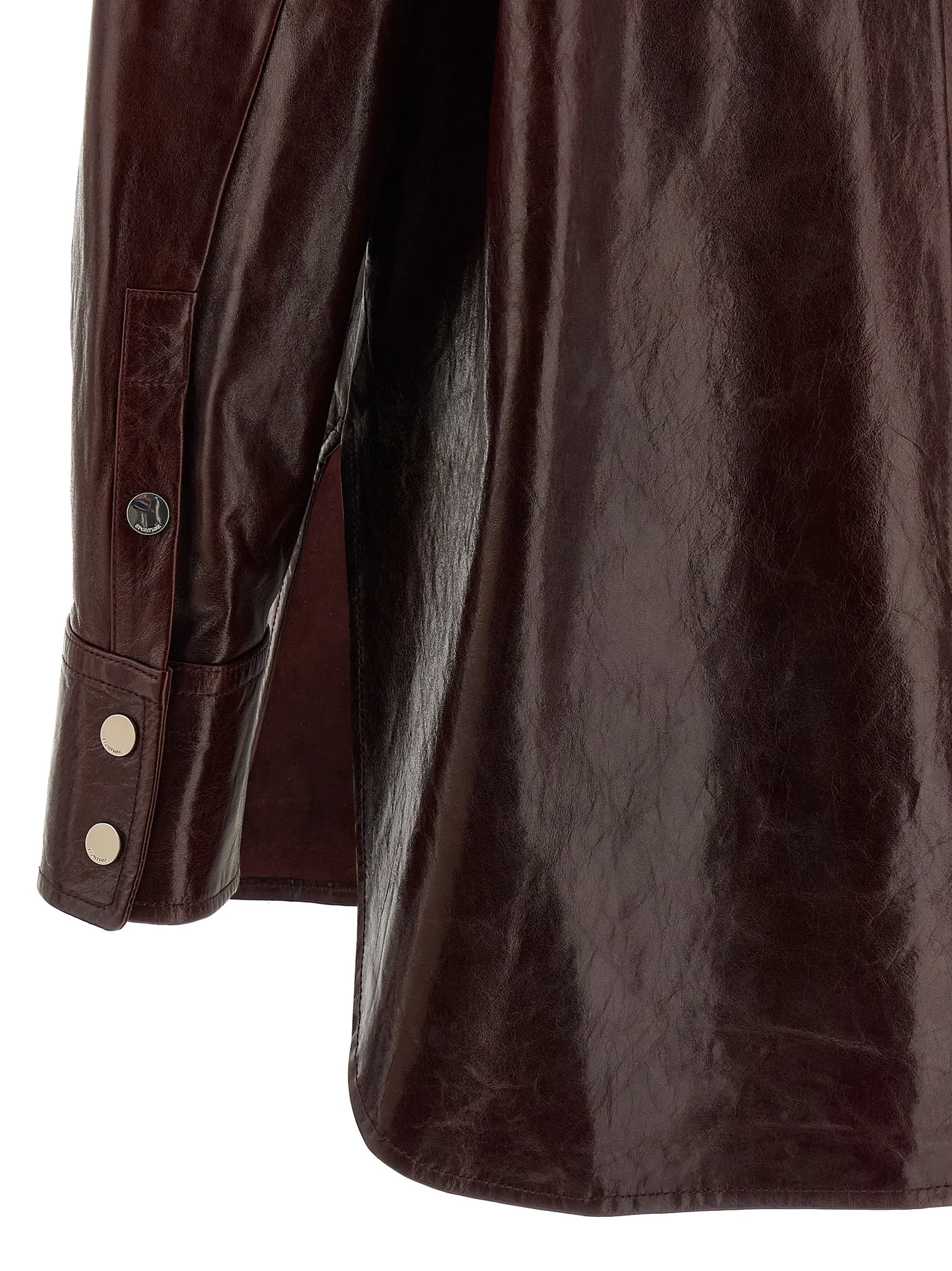Lamb Leather Women's Blouse - Sportmax - Modalova