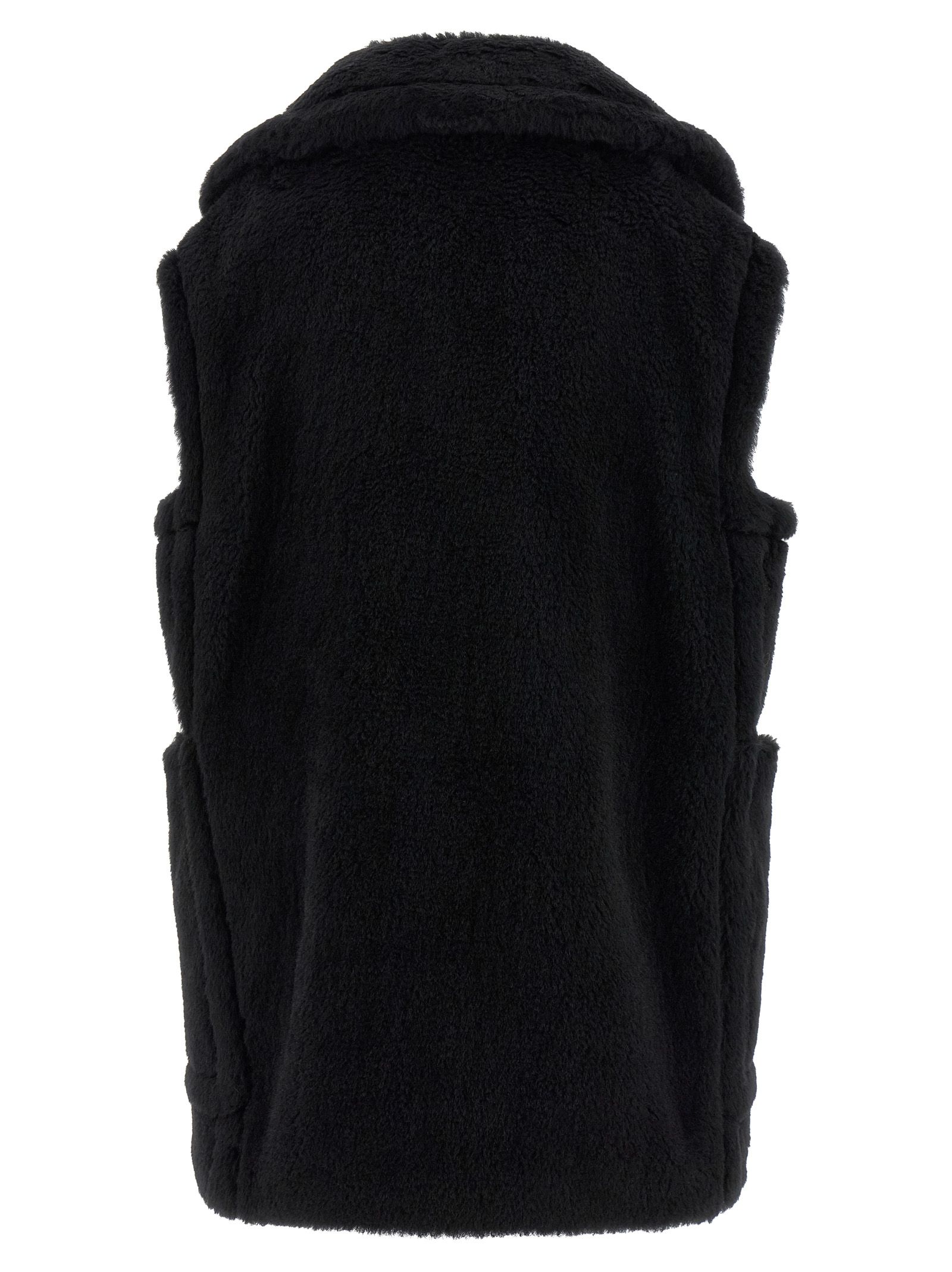 Alpaca Leather Sleeveless Women's Jacket - Max Mara - Modalova