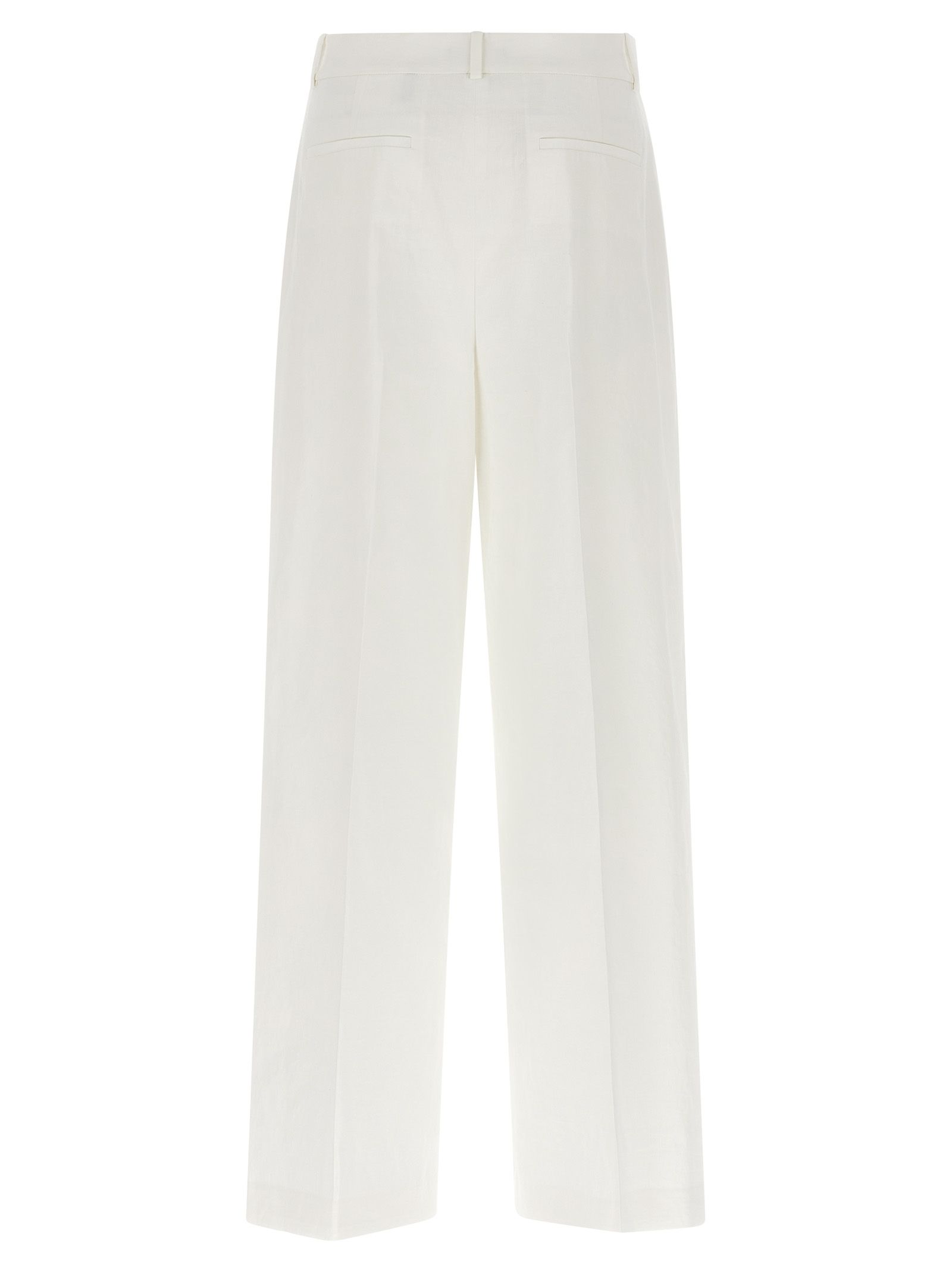 Linen Casual Women's Pants - Theory - Modalova