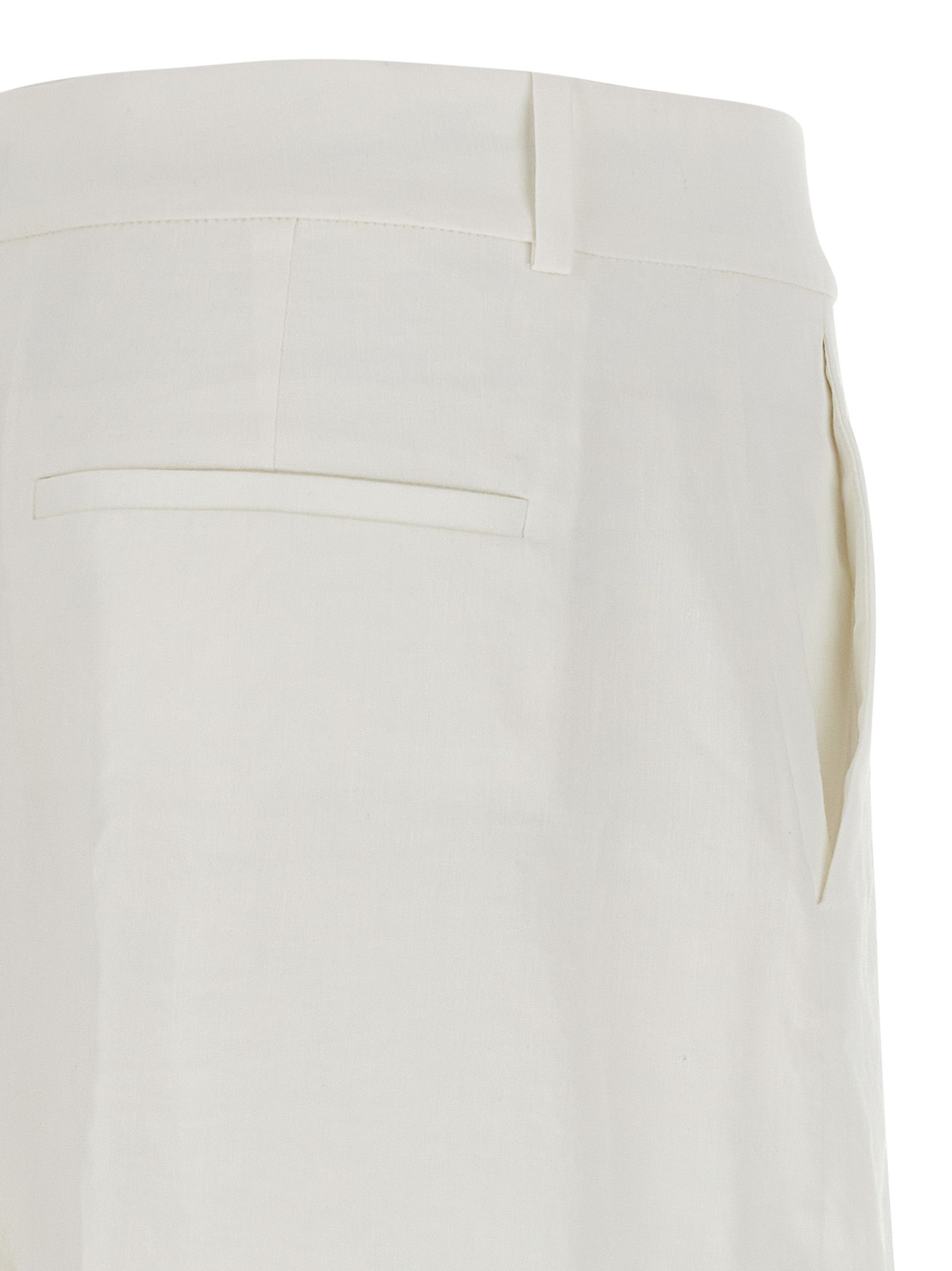 Linen Casual Women's Pants - Theory - Modalova
