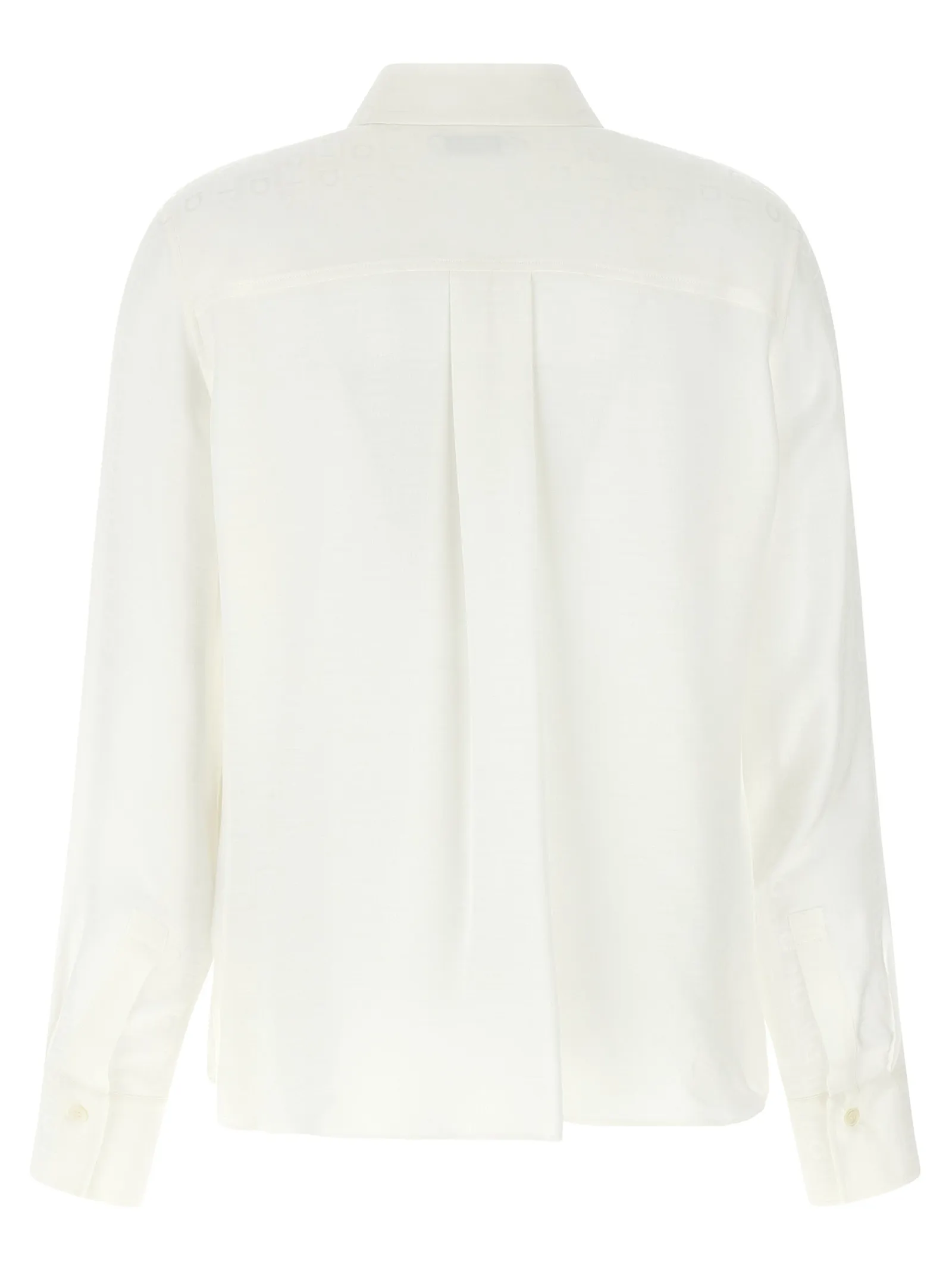 Ferragamo White Silk Women's Blouse - Ferragamo - Modalova