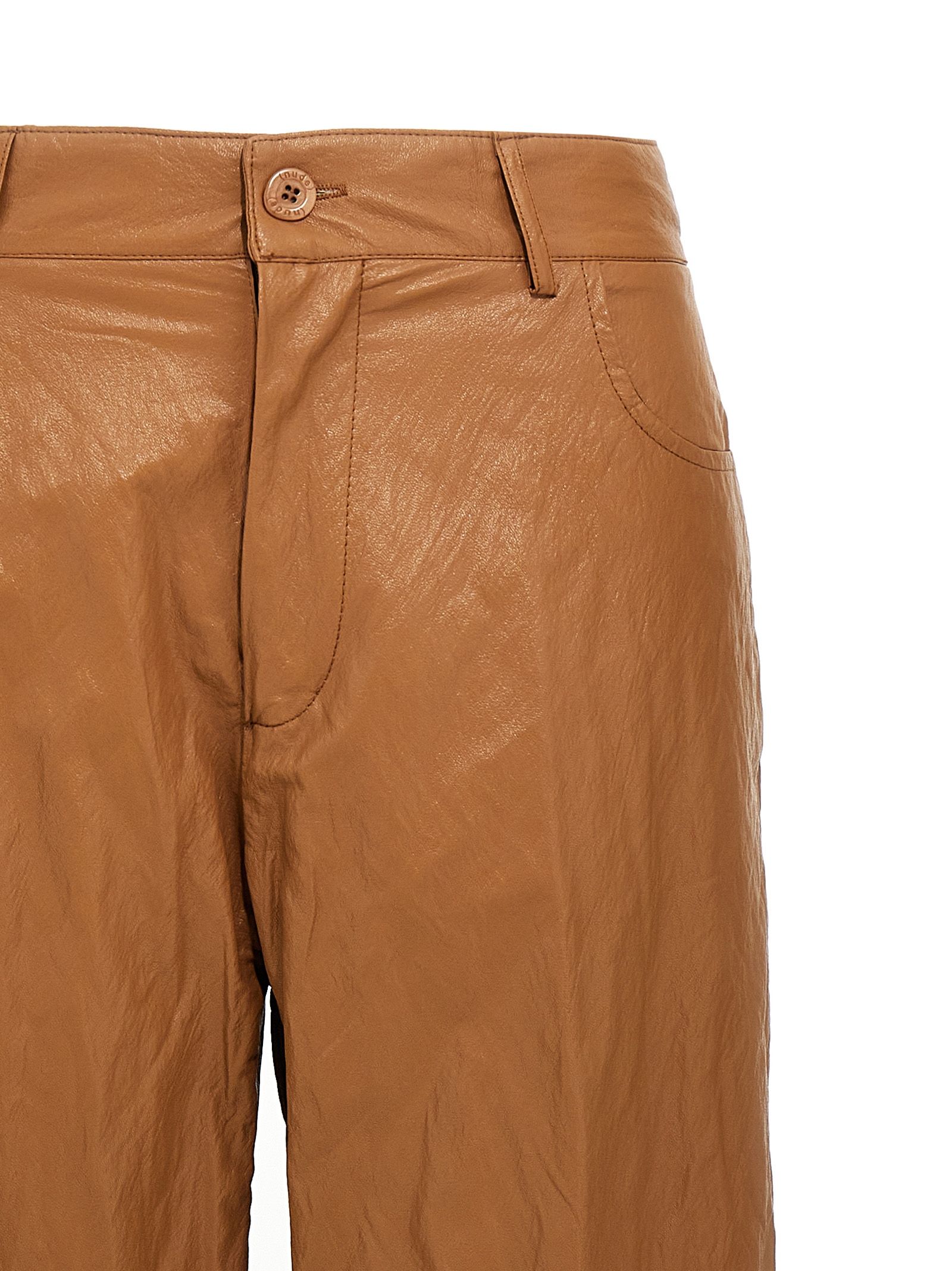 Viscose Casual Women's Pants - NUDE - Modalova