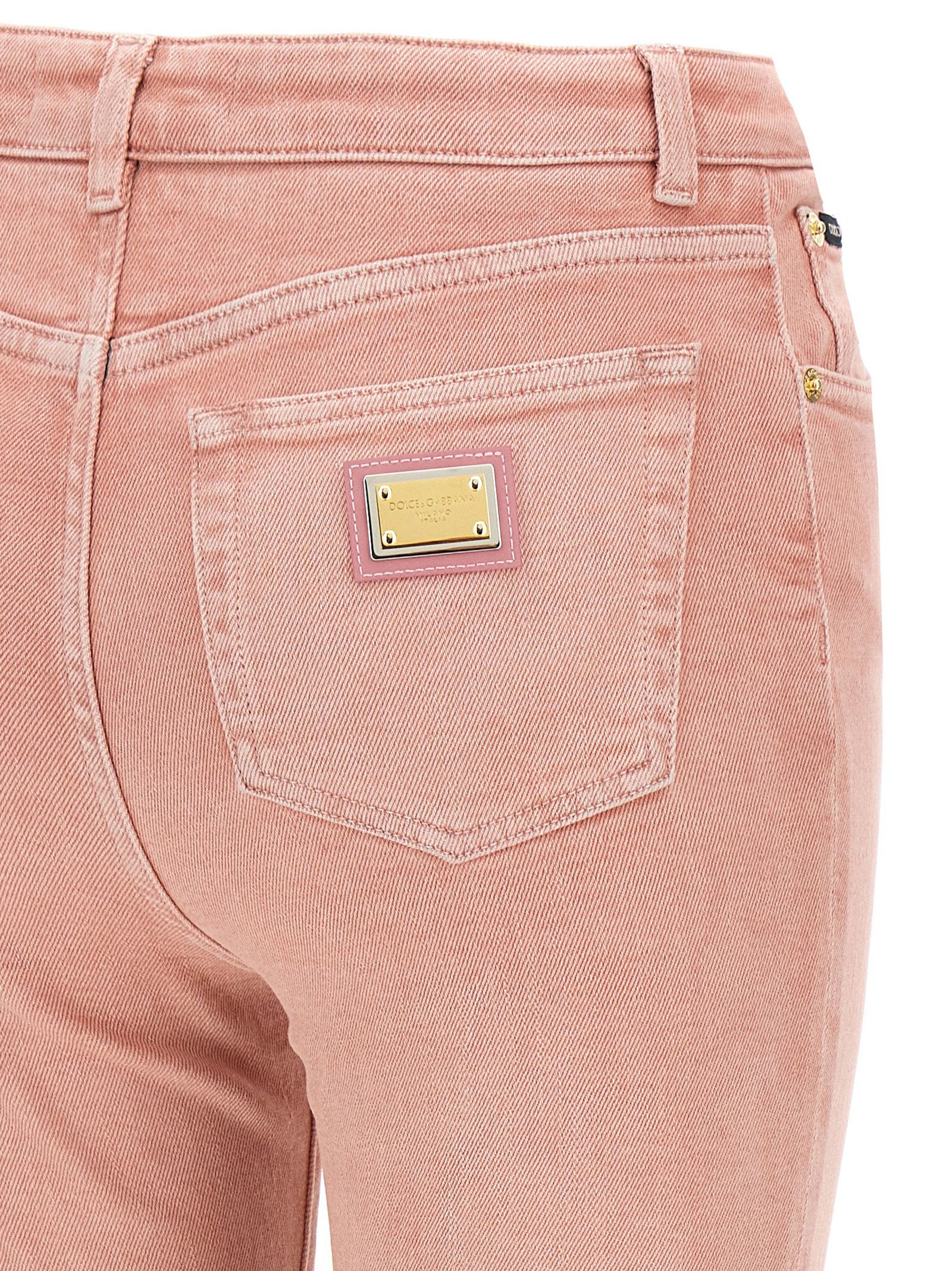 Cotton High-Waisted Women's Jean - Dolce & Gabbana - Modalova