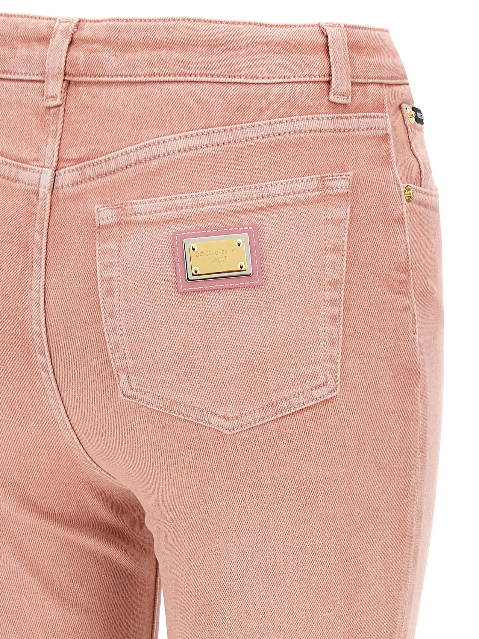 Cotton High-Waisted Women's Jean - Dolce & Gabbana - Modalova