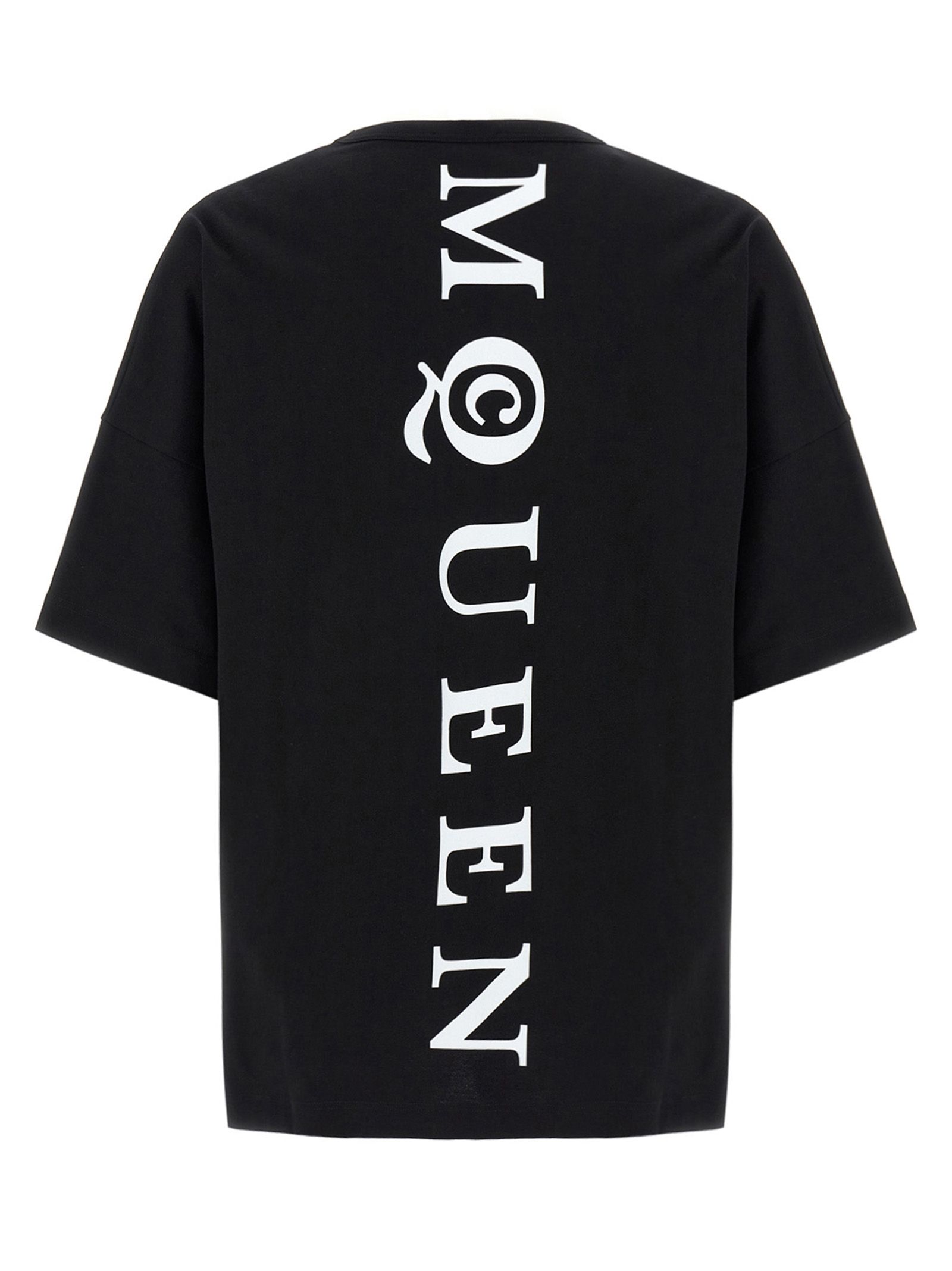 Cotton Men's T-Shirt - Alexander McQueen - Modalova