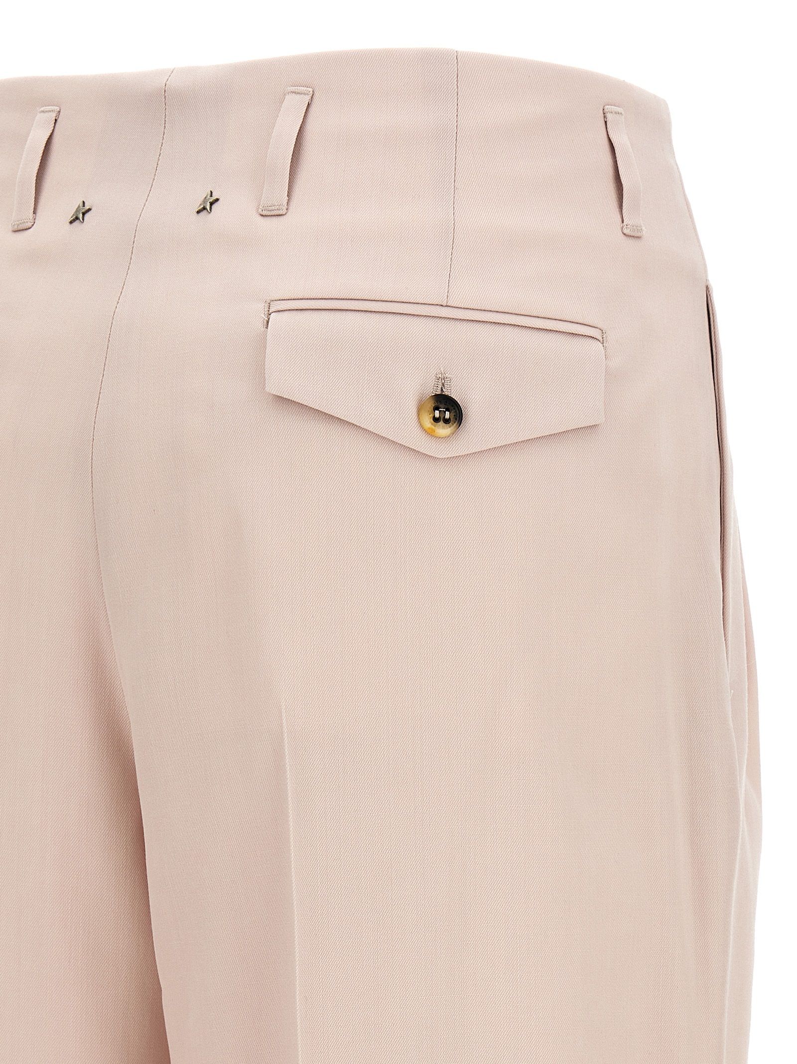 Virgin Wool Casual Women's Pants - Golden Goose - Modalova