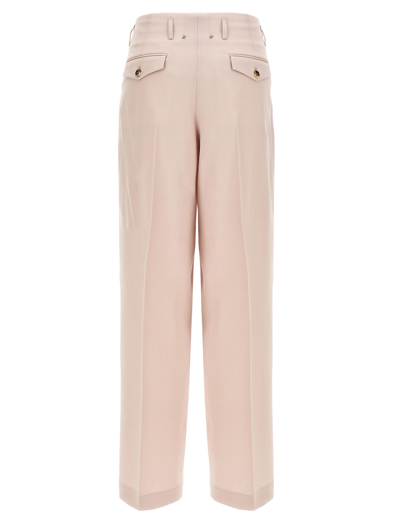 Virgin Wool Casual Women's Pants - Golden Goose - Modalova