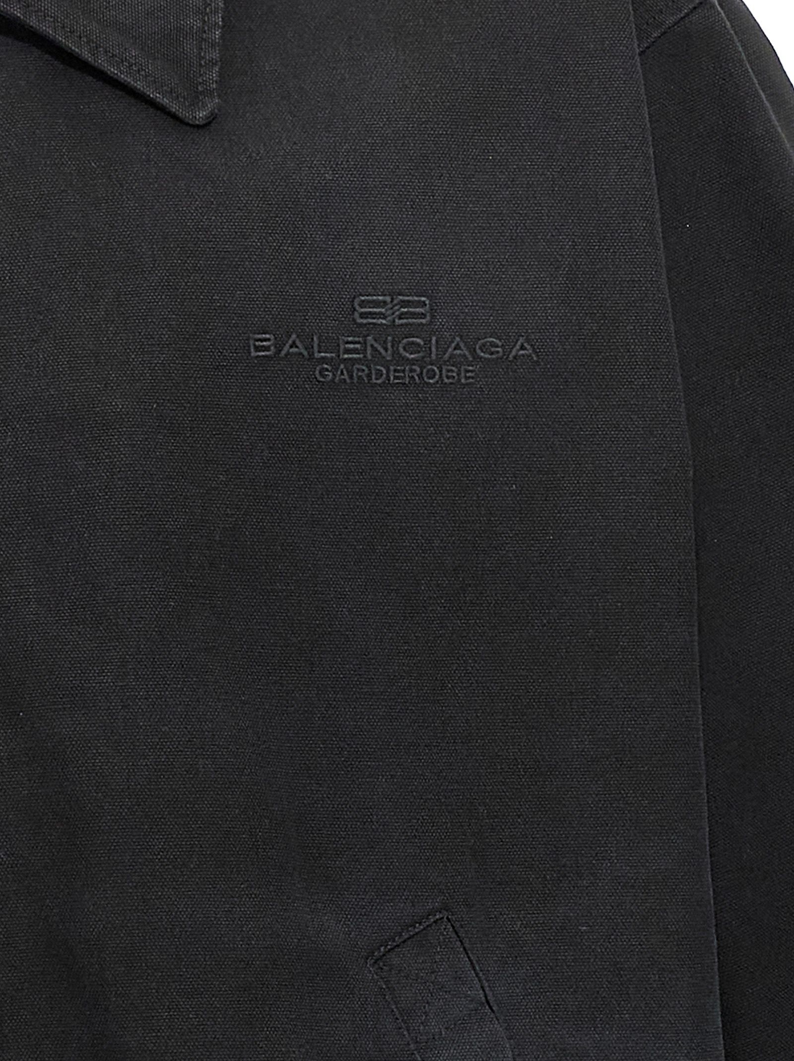 Cotton Full-Length Men's Jacket - Balenciaga - Modalova