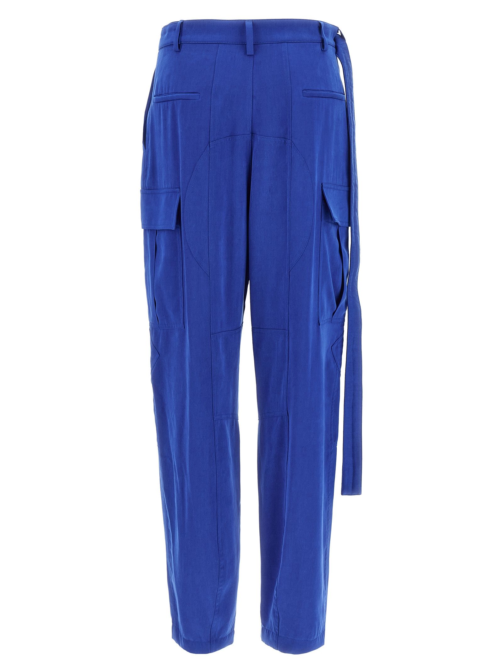 Lyocell Cargo Women's Pants - Ferragamo - Modalova