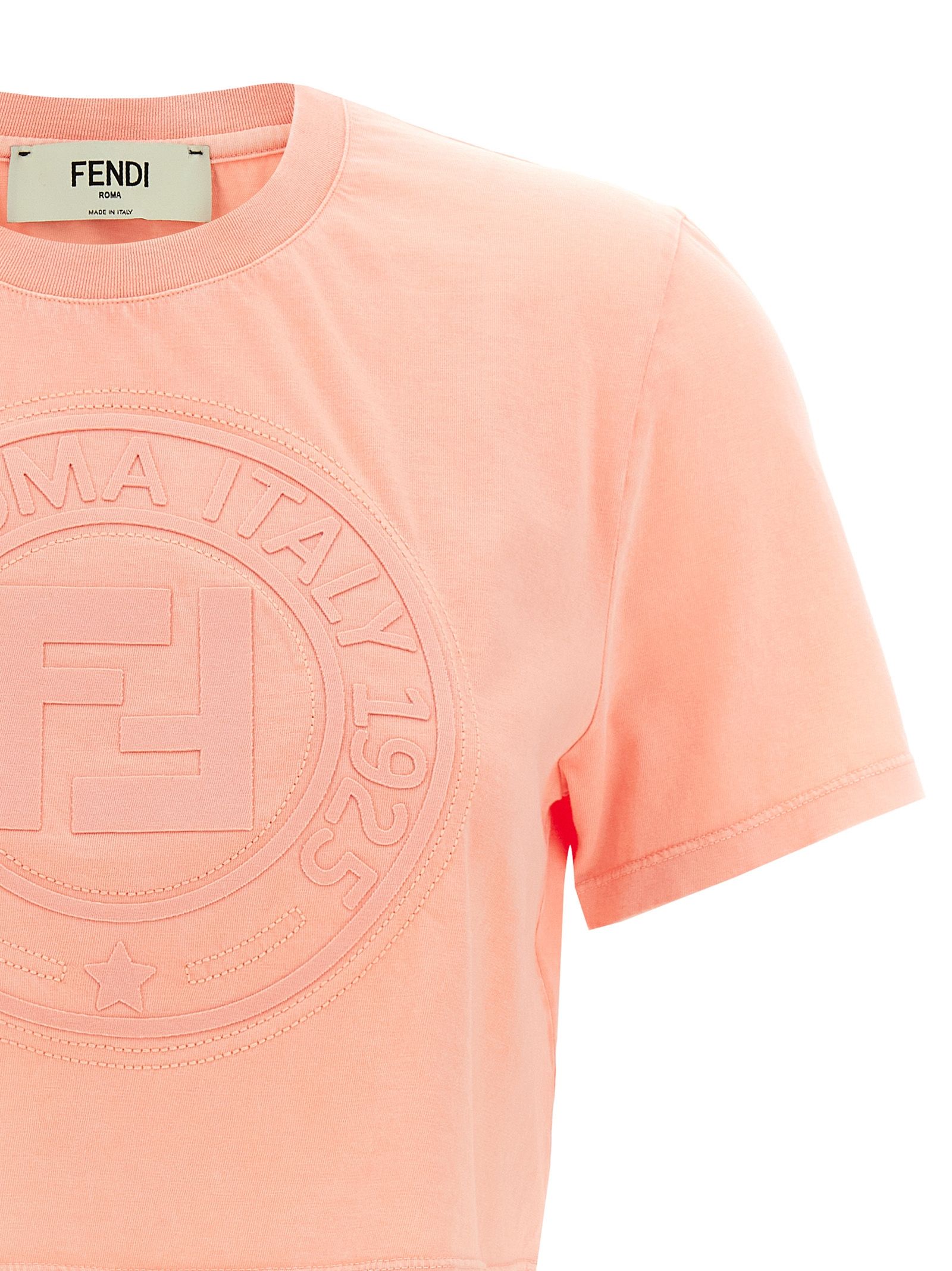 Cotton Women's T-Shirt - Fendi - Modalova