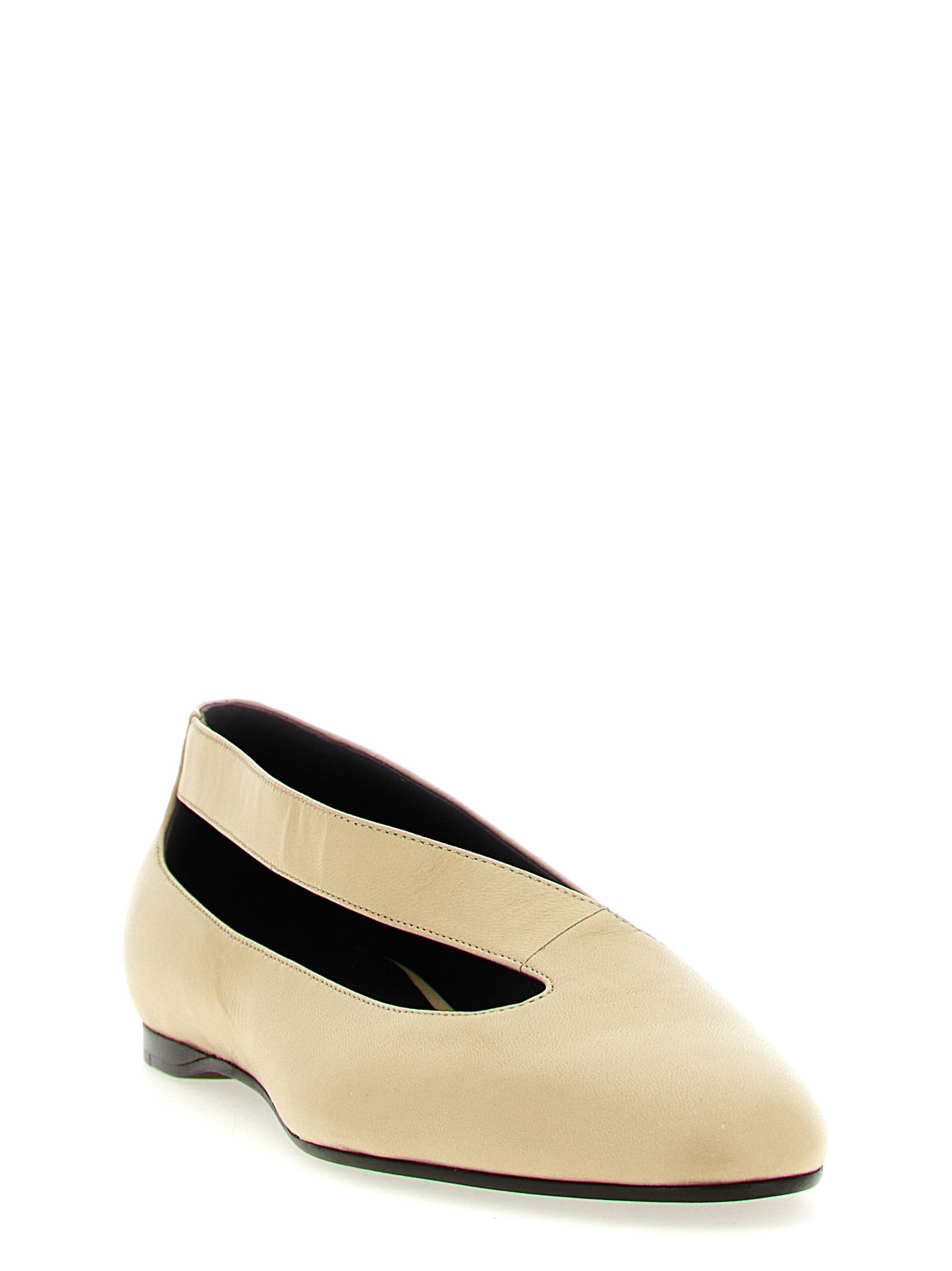 Lamb Leather Ballet Women's Flats - Khaite - Modalova