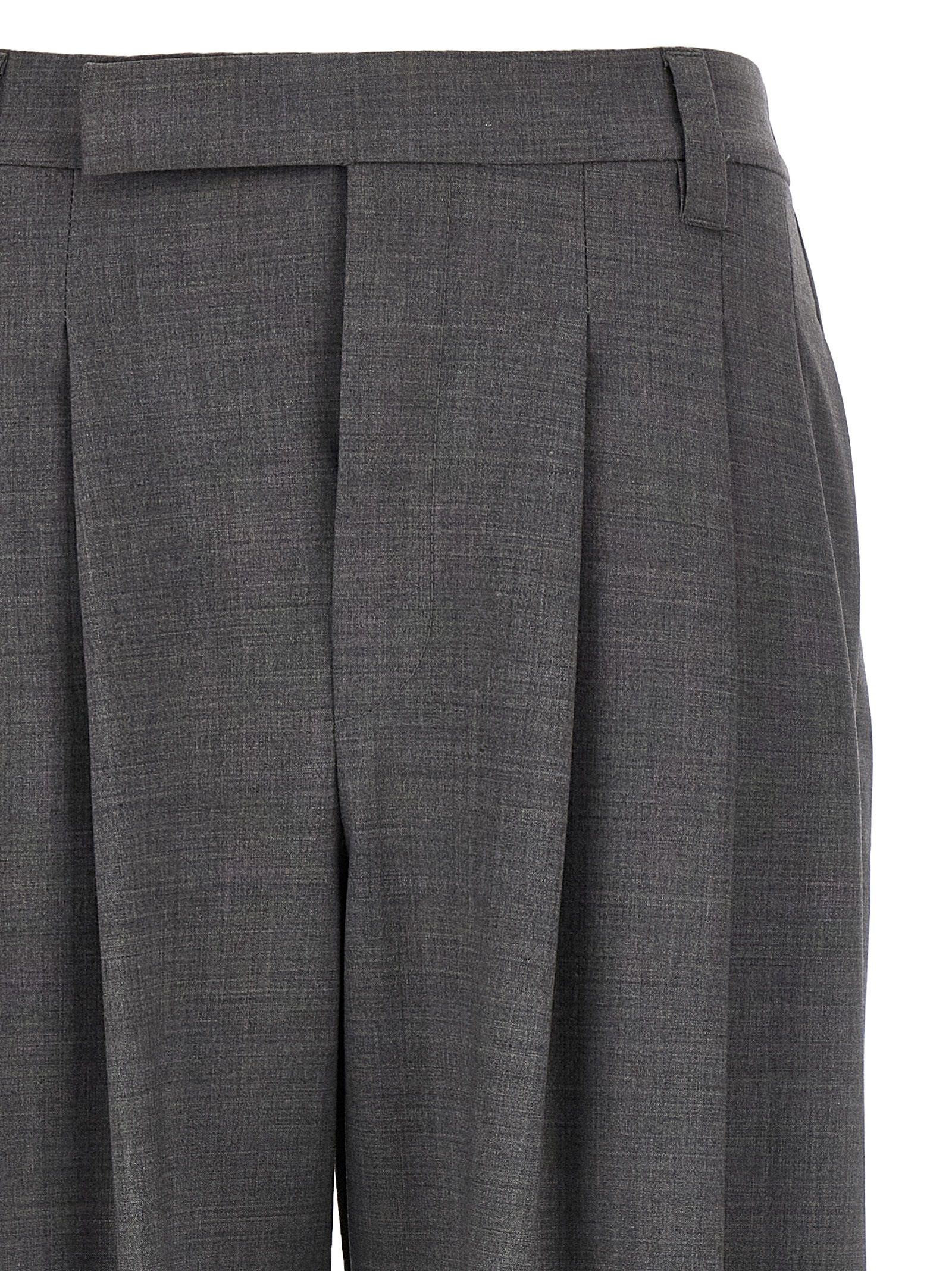 Virgin Wool Casual Women's Pants - Brunello Cucinelli - Modalova