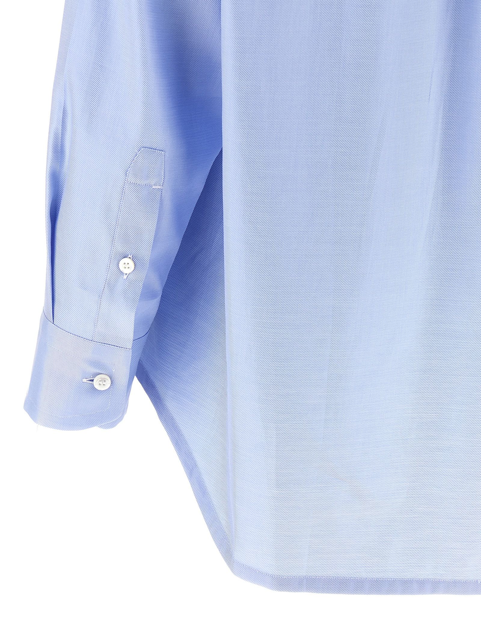 Brioni Blue Cotton Women's Blouse - Brioni - Modalova