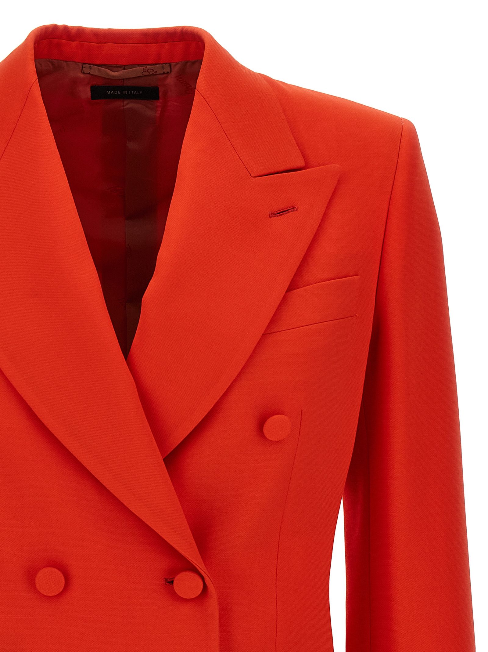 Brioni Red Wool Women's Blazer - Brioni - Modalova