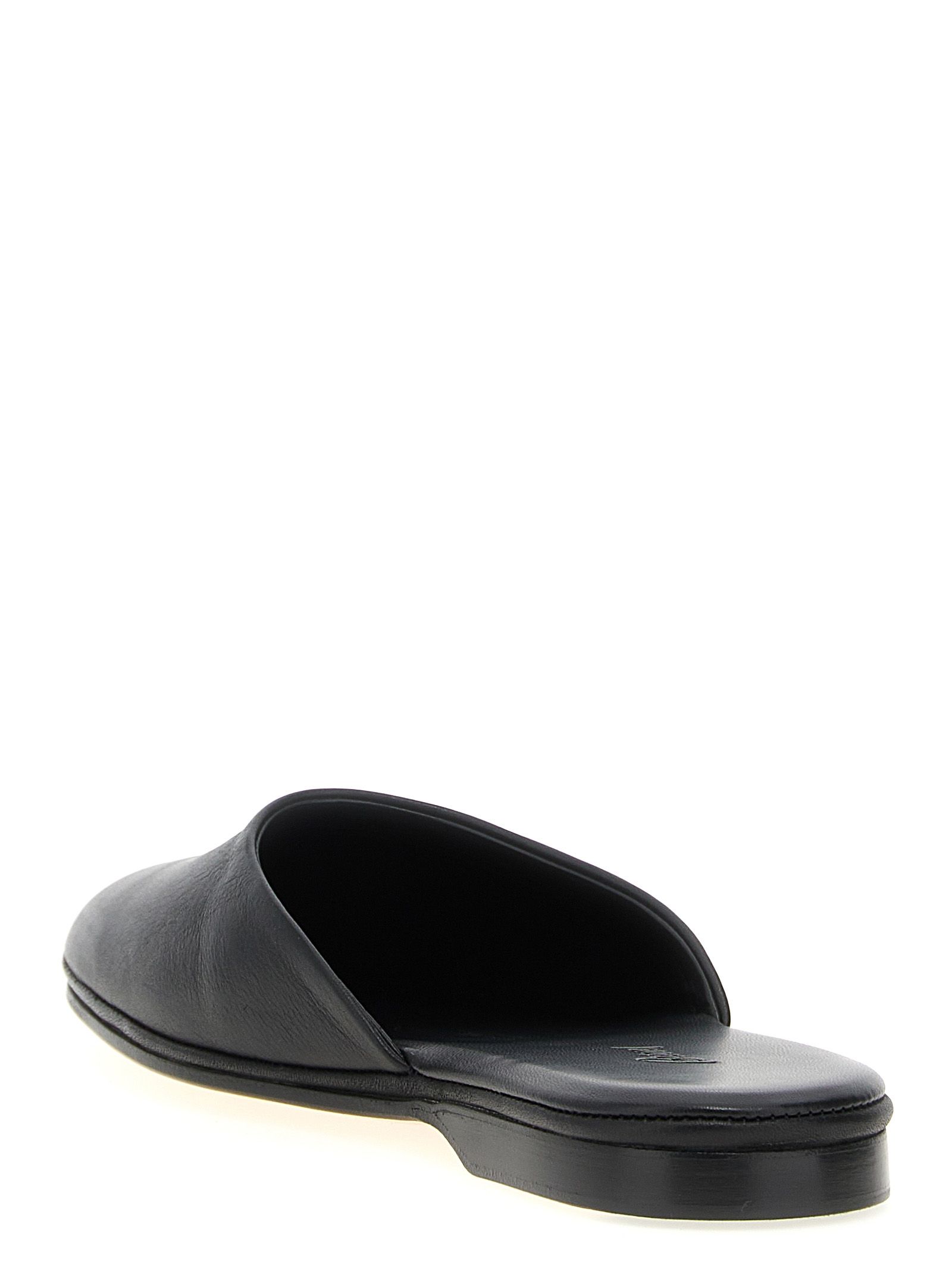 Brioni Black Calfskin Women's Mules - Brioni - Modalova