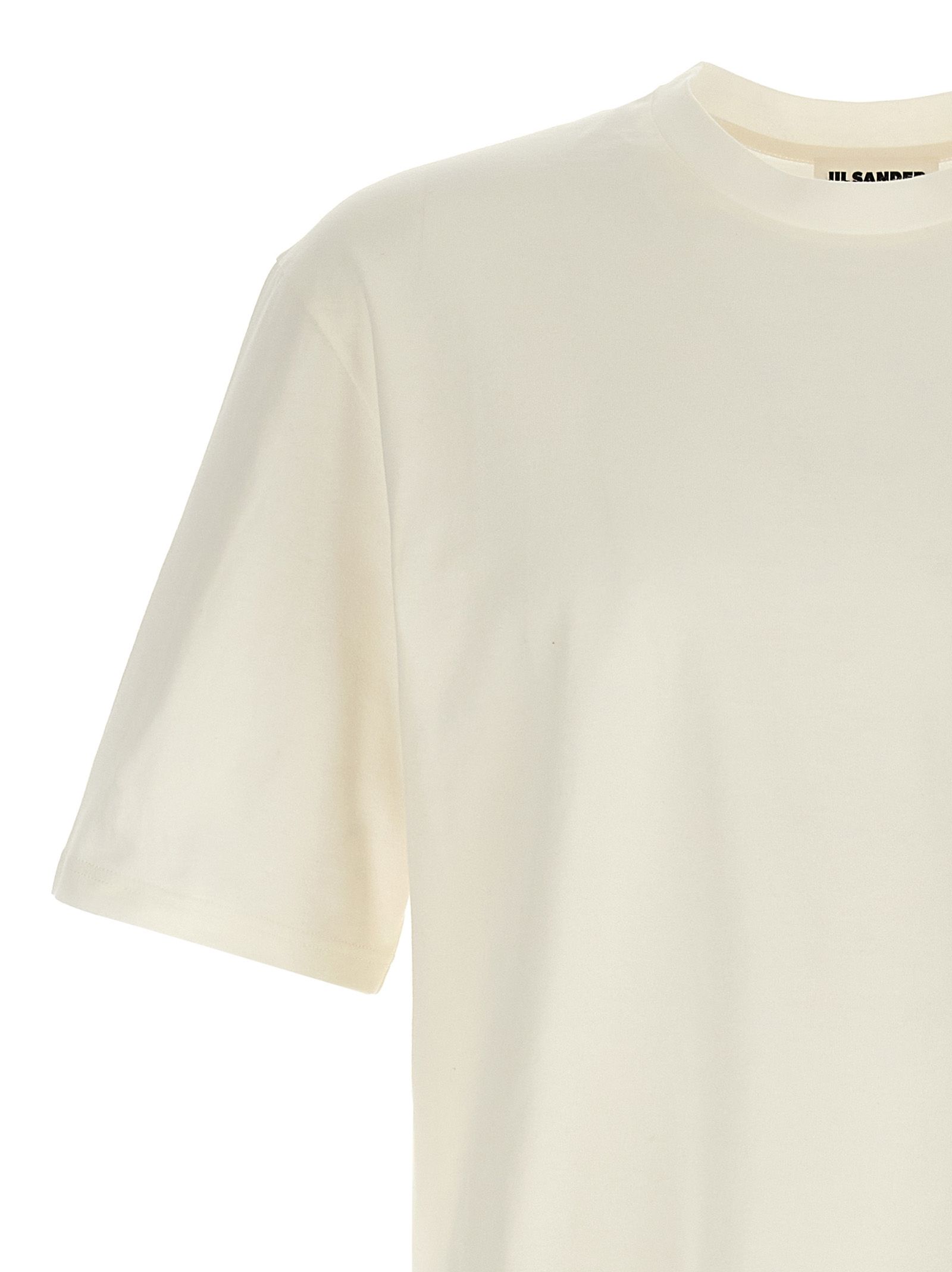 Cotton Long Sleeve Men's T-Shirt - Jil Sander - Modalova
