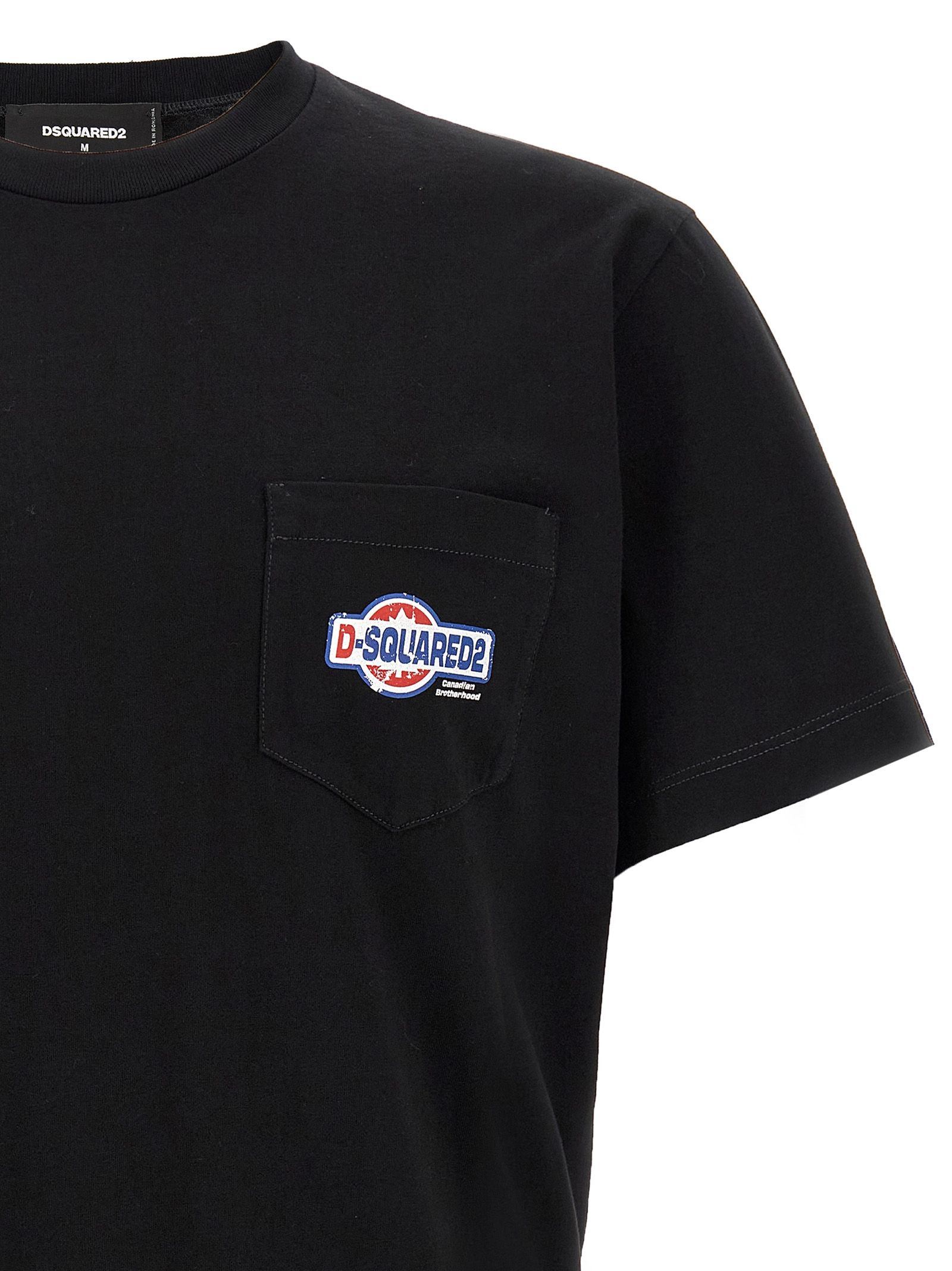 Cotton Men's T-Shirt - Dsquared² - Modalova