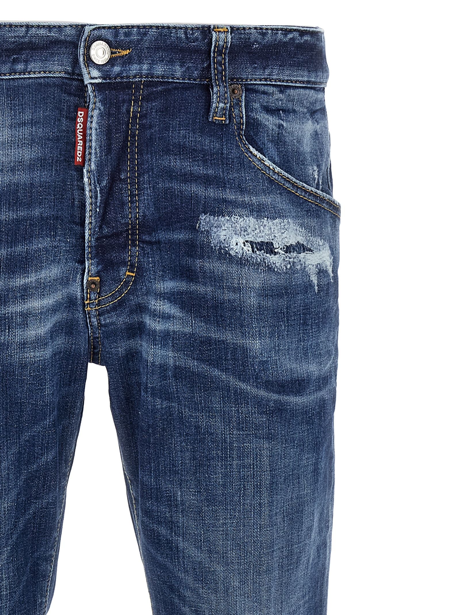 Cotton Skinny Men's Jeans - Dsquared² - Modalova
