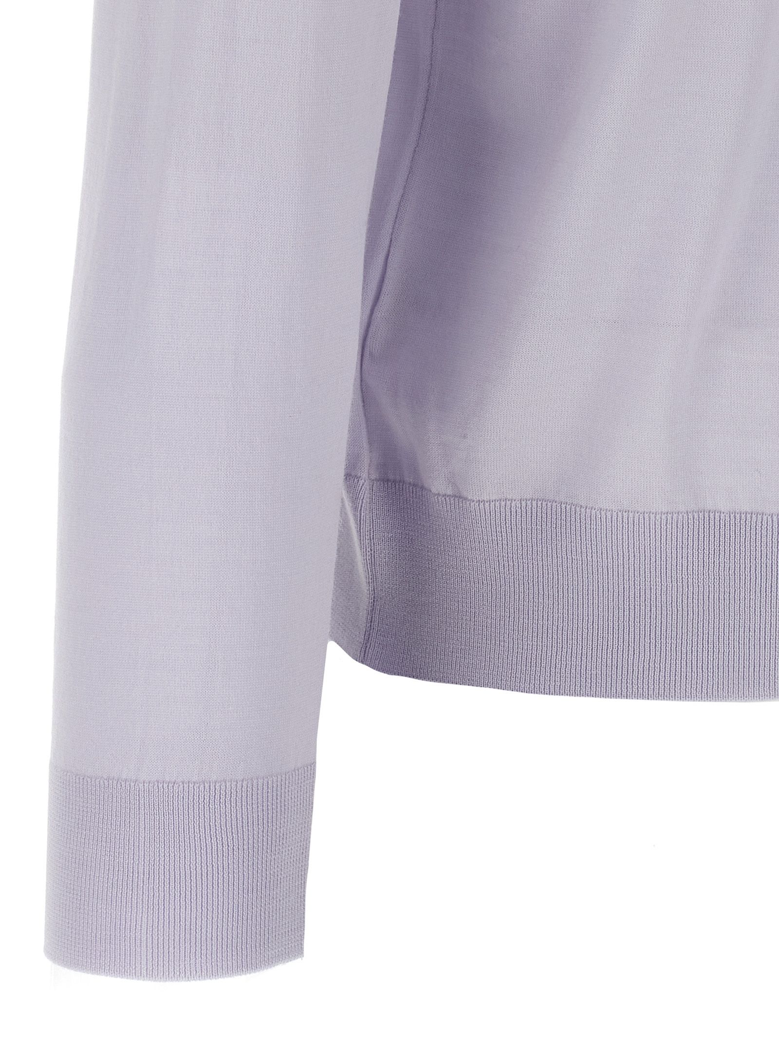 Kiton Blue Wool Polo Men's Shirt - Kiton - Modalova