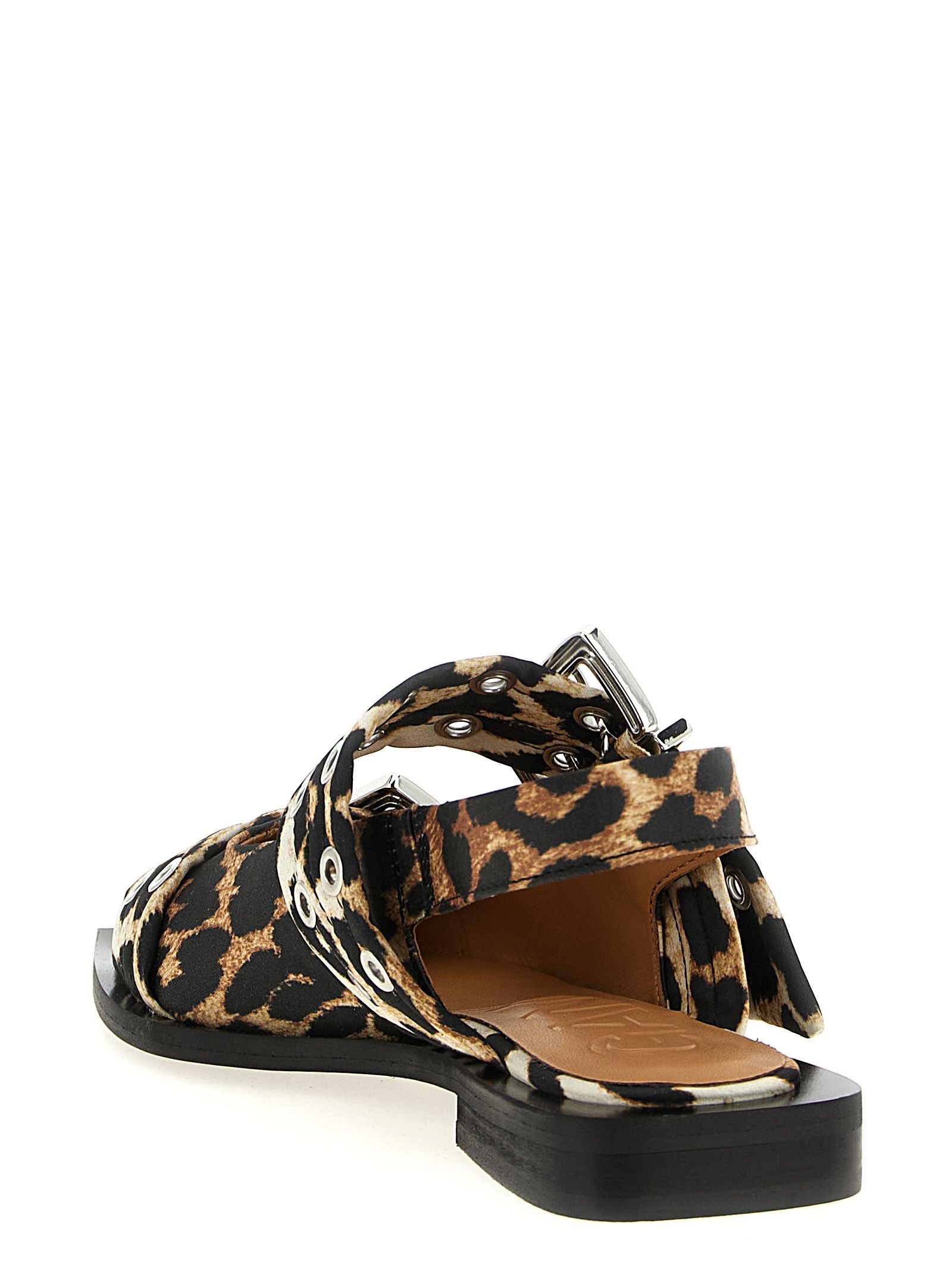 Polyester Ballet Women's Flats - Ganni - Modalova