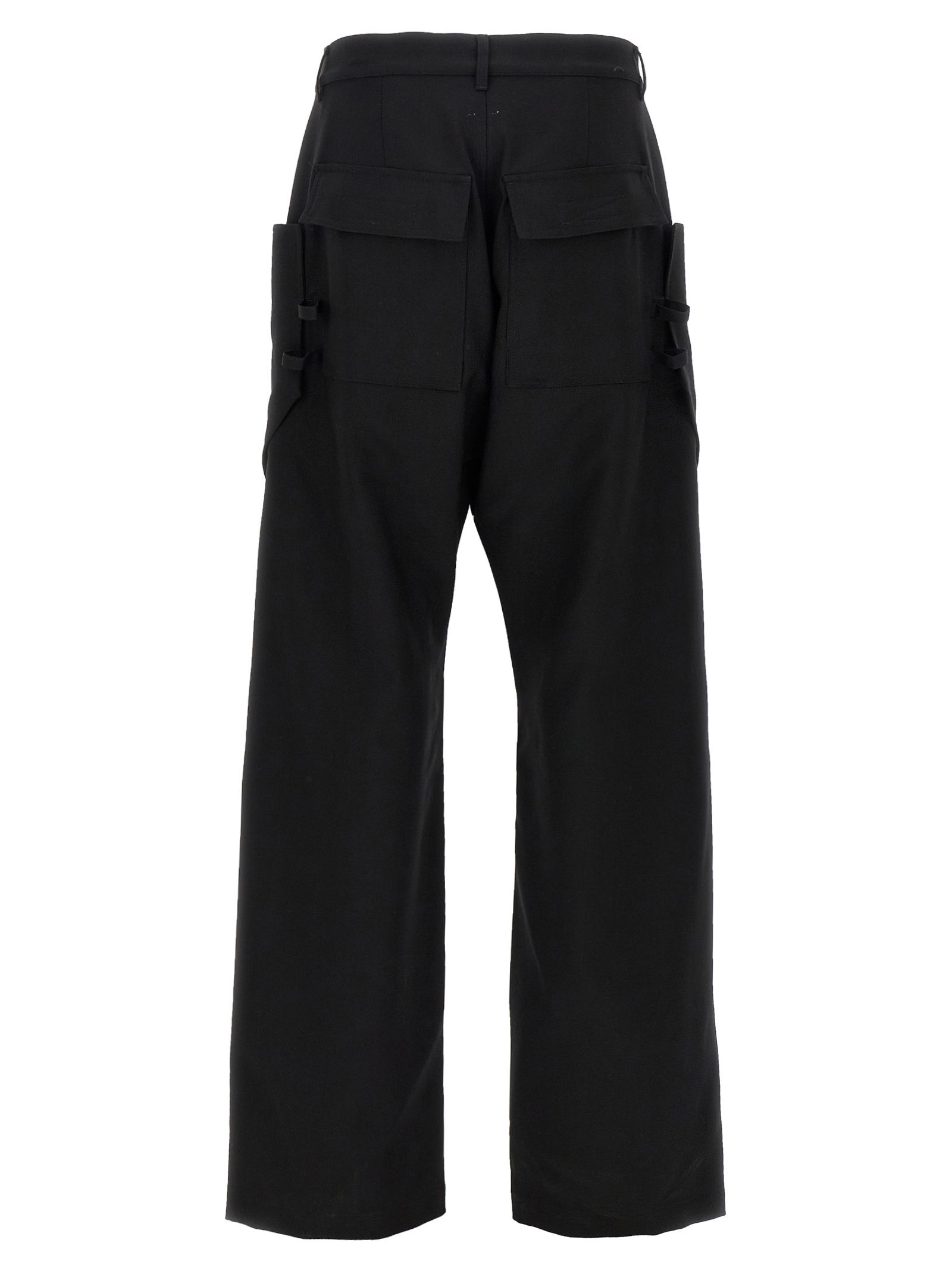 Virgin Wool Cargo Men's Pants - Rick Owens - Modalova