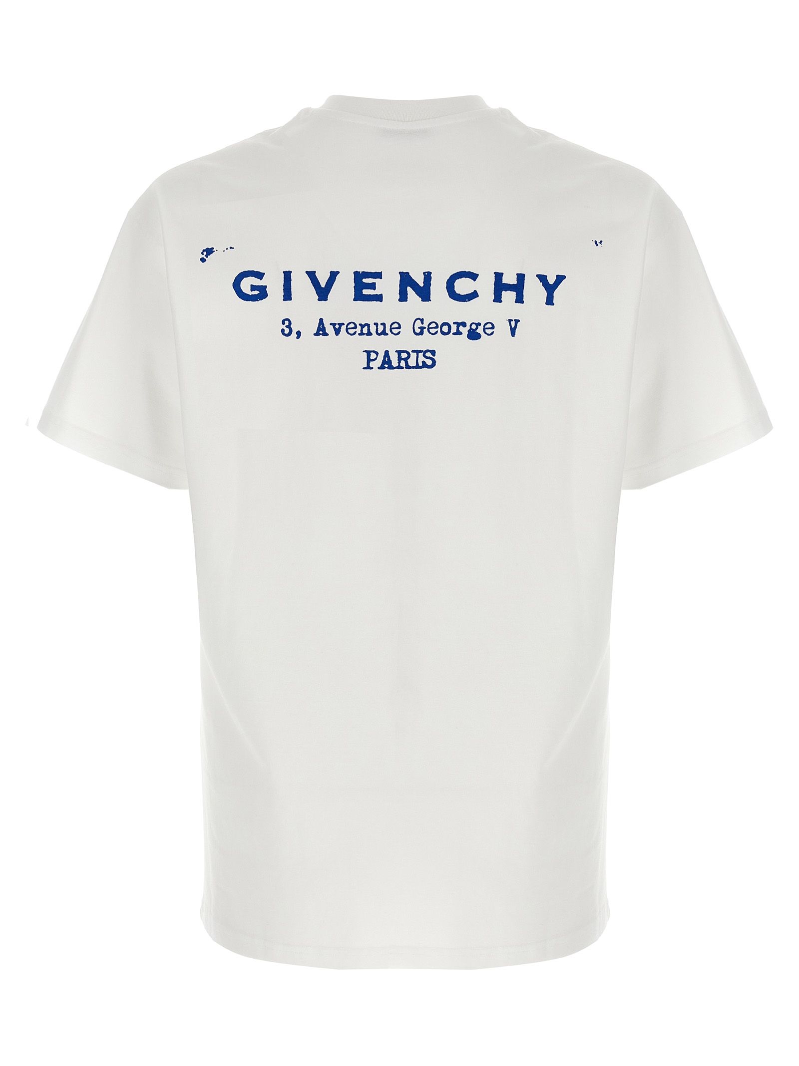 Givenchy White Cotton Men's T-Shirt - Givenchy - Modalova