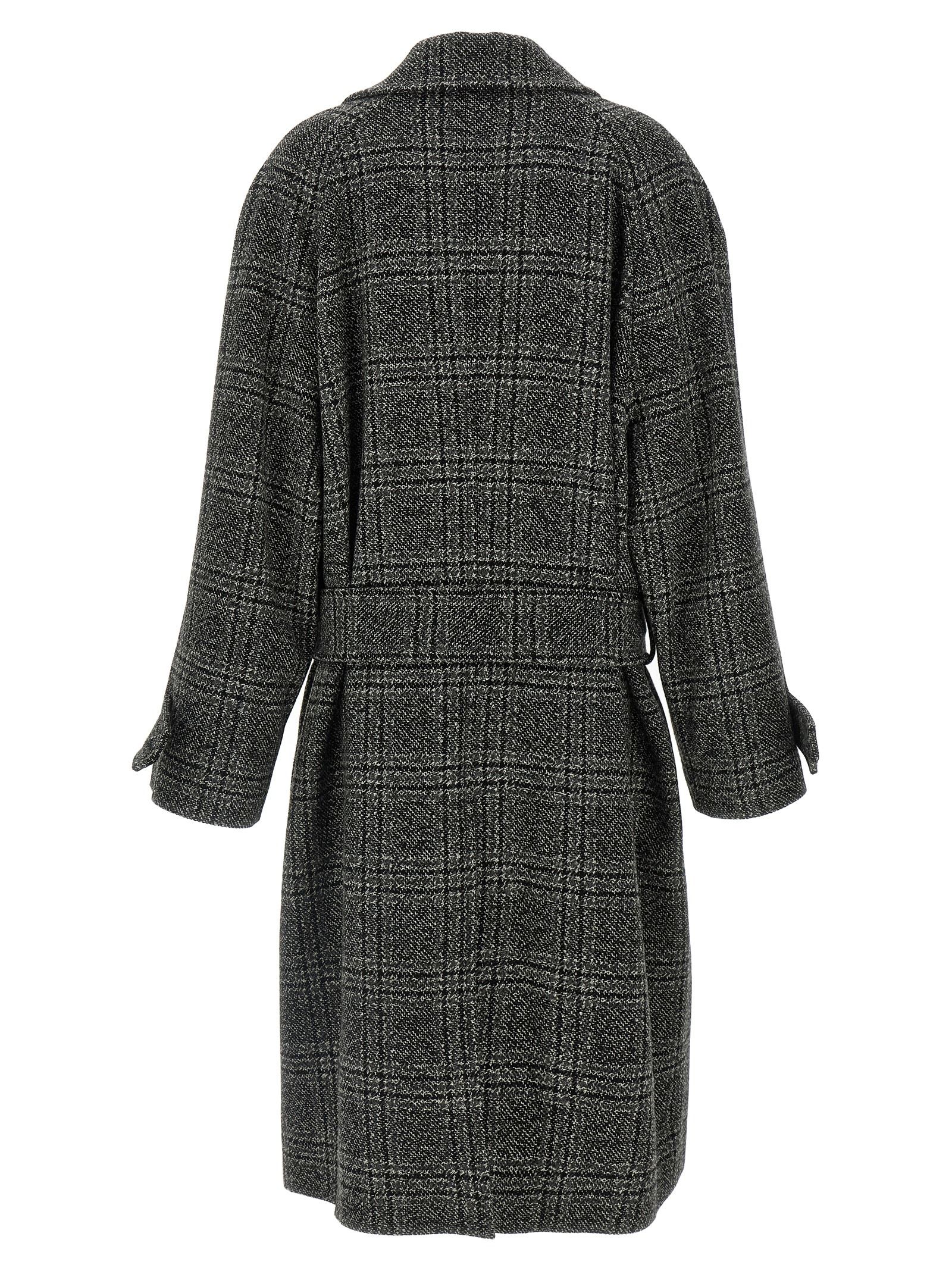 Balenciaga Black Wool Women's Coat - Balenciaga - Modalova