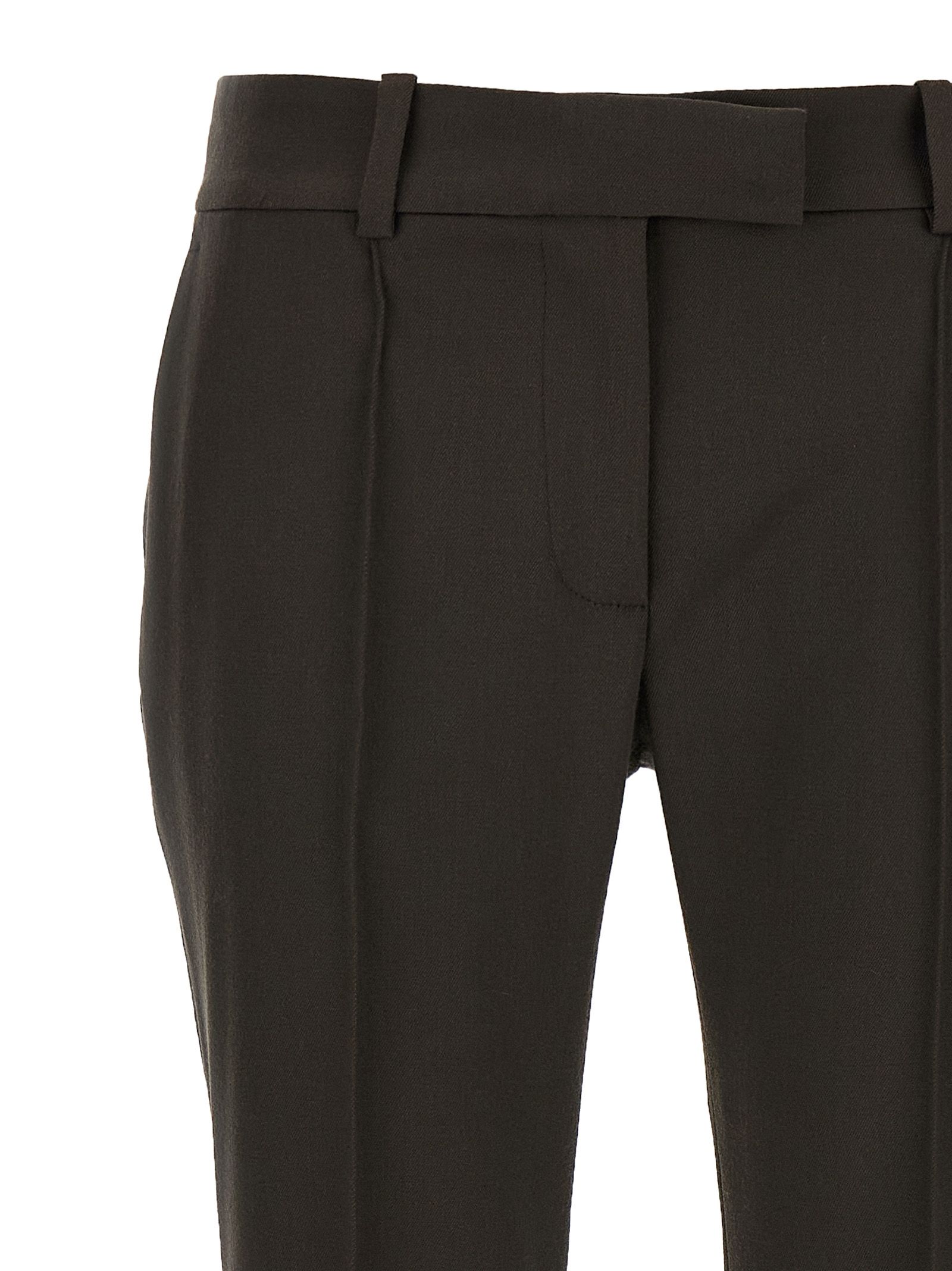 Virgin Wool Flared Women's Pants - The Attico - Modalova