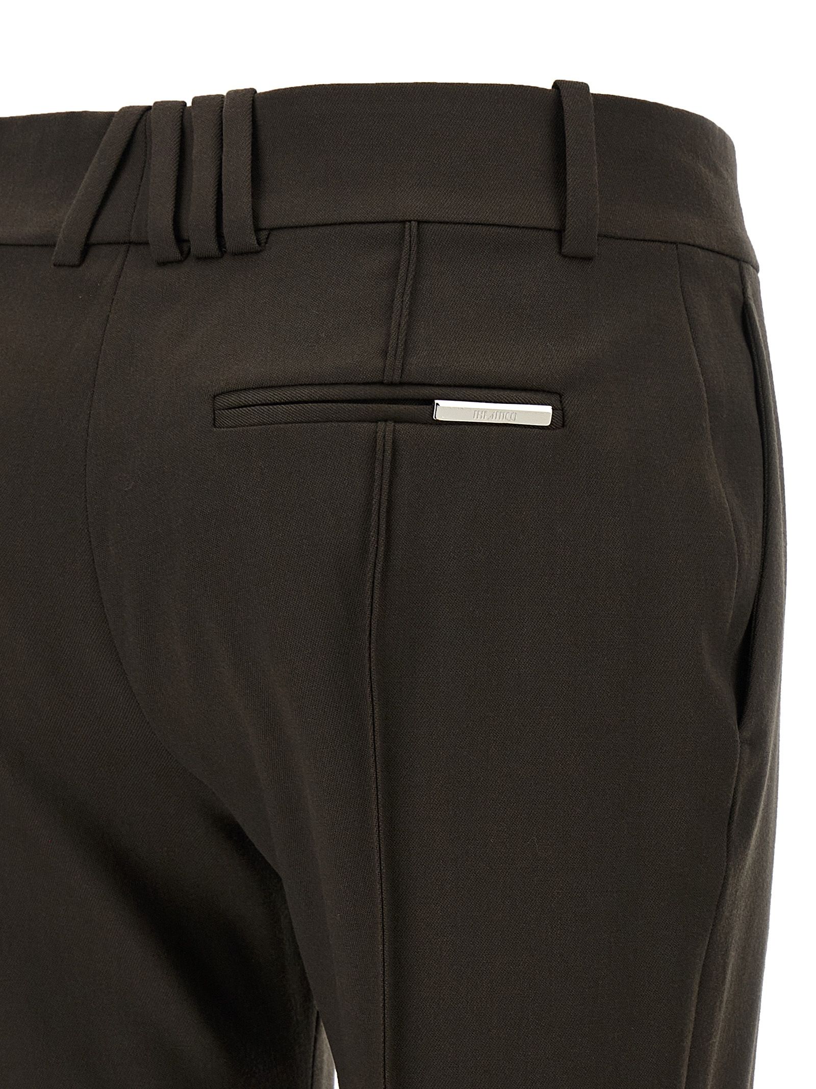 Virgin Wool Flared Women's Pants - The Attico - Modalova