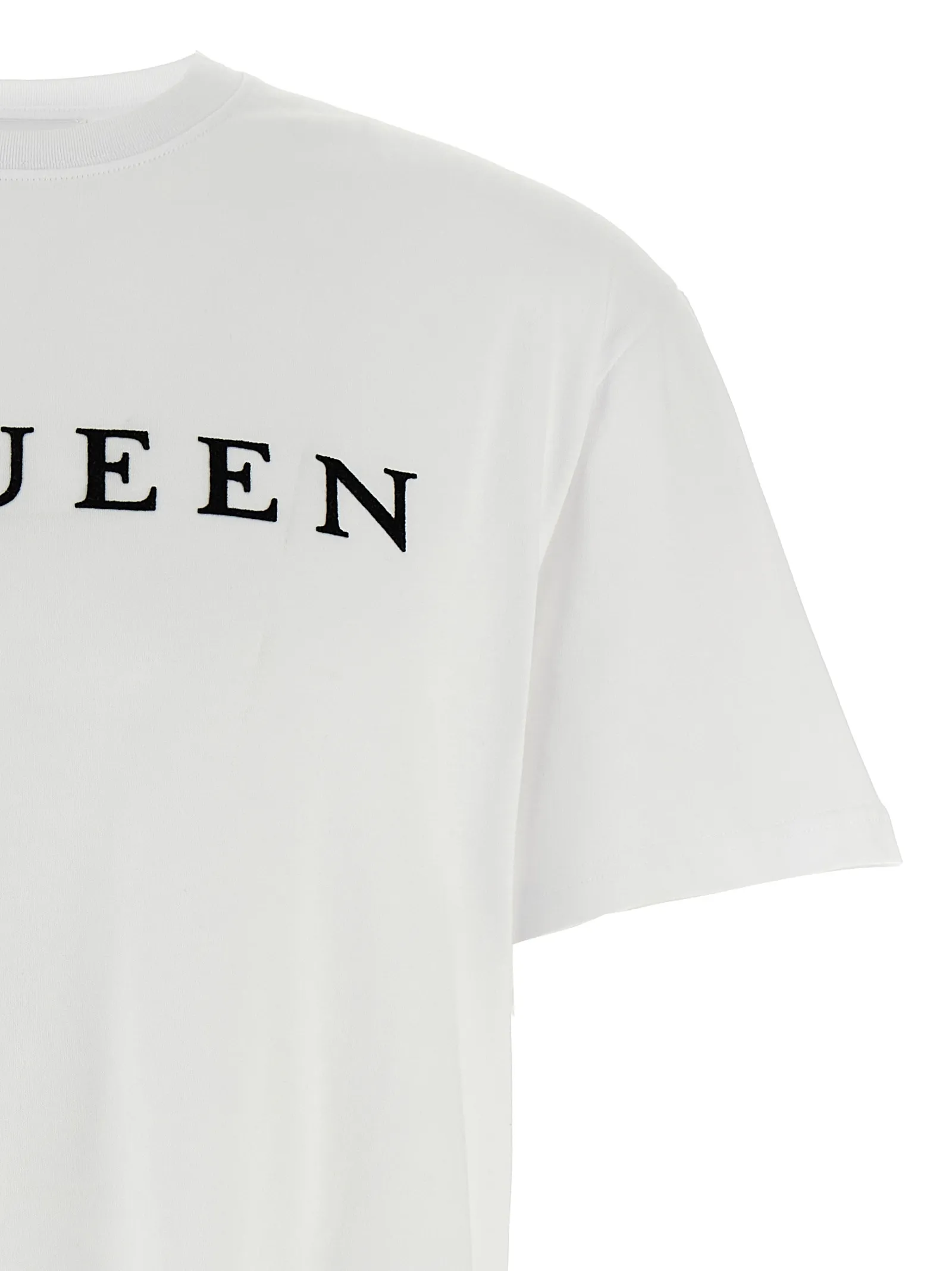Cotton Men's T-Shirt - Alexander McQueen - Modalova