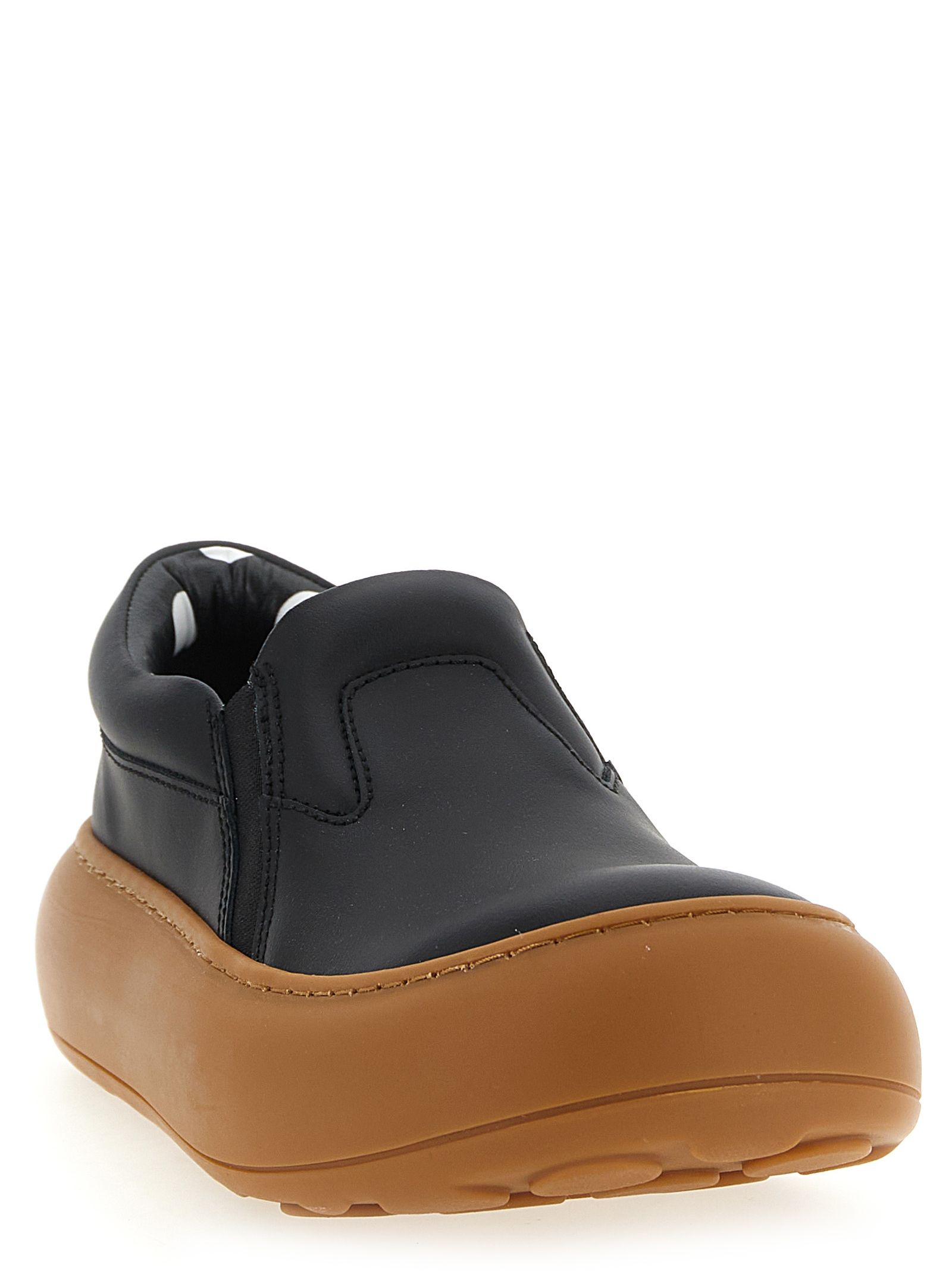 Leather Chunky Women's Sneakers - Moschino - Modalova