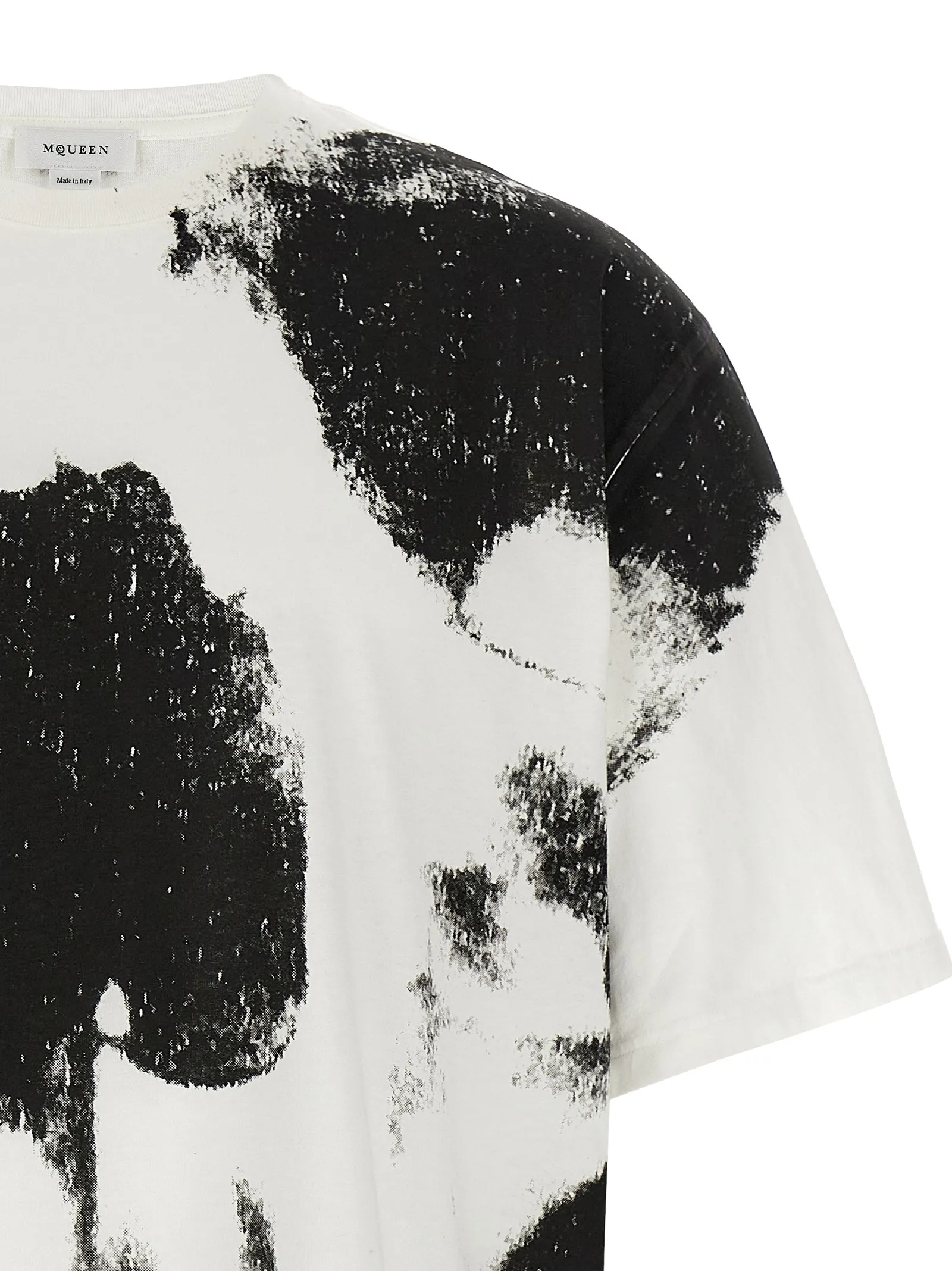 Cotton Men's T-Shirt - Alexander McQueen - Modalova